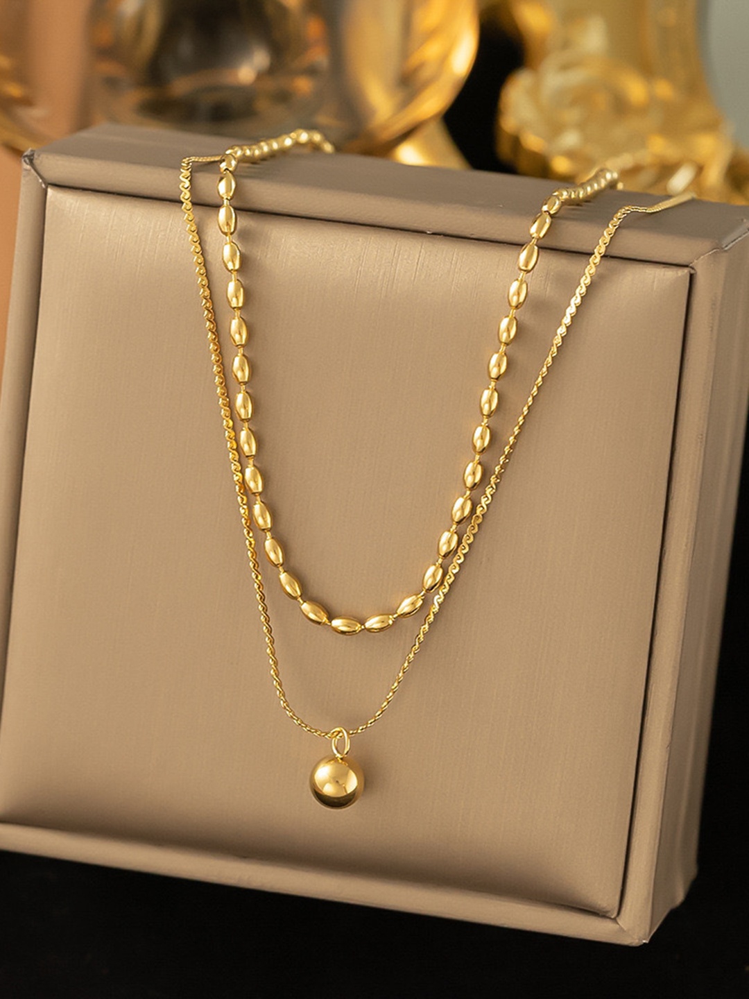 

MYKI Gold Plated Necklace & Chains