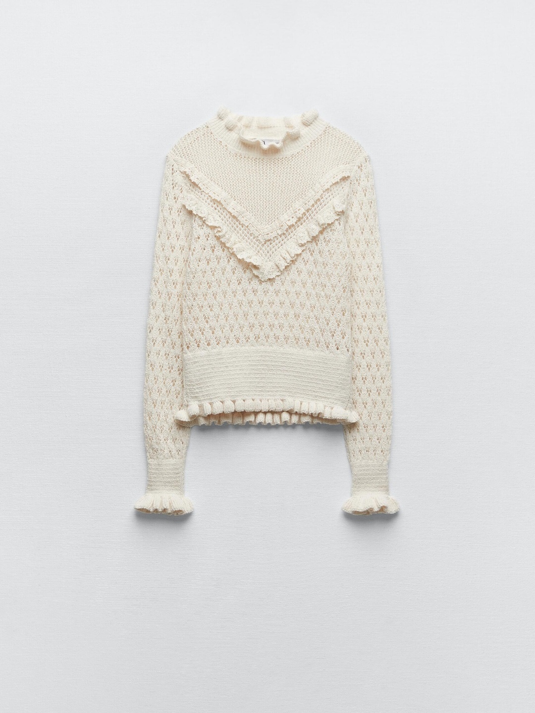 

ZARA Women Beige Sweaters