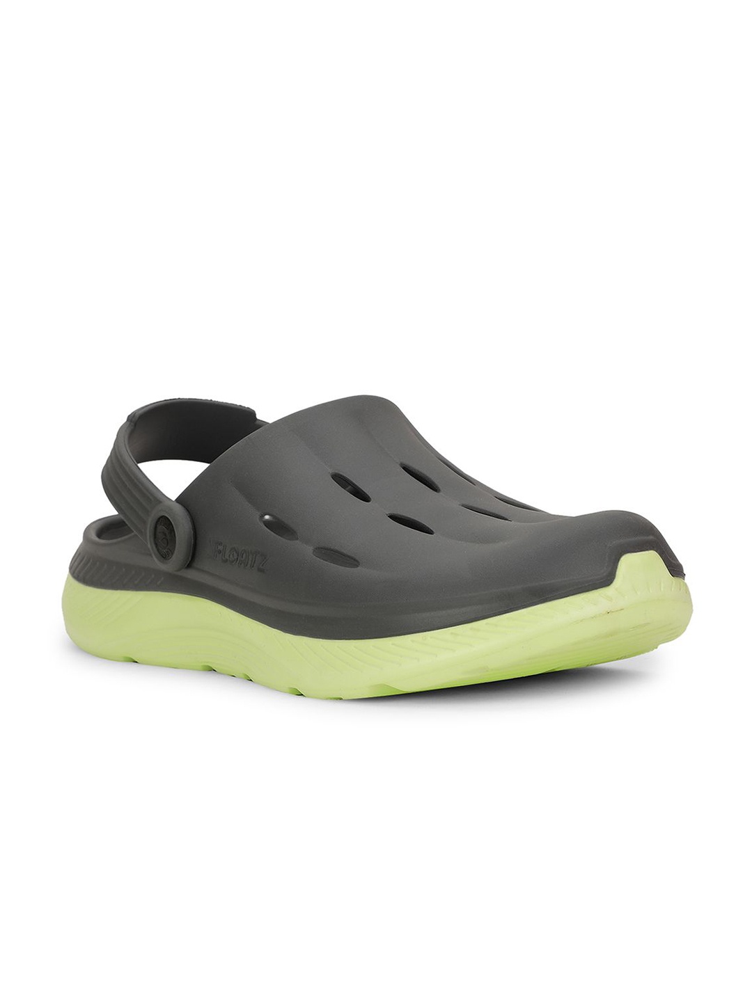 

Floatz Men Rubber Casual Slip-On Clogs, Grey