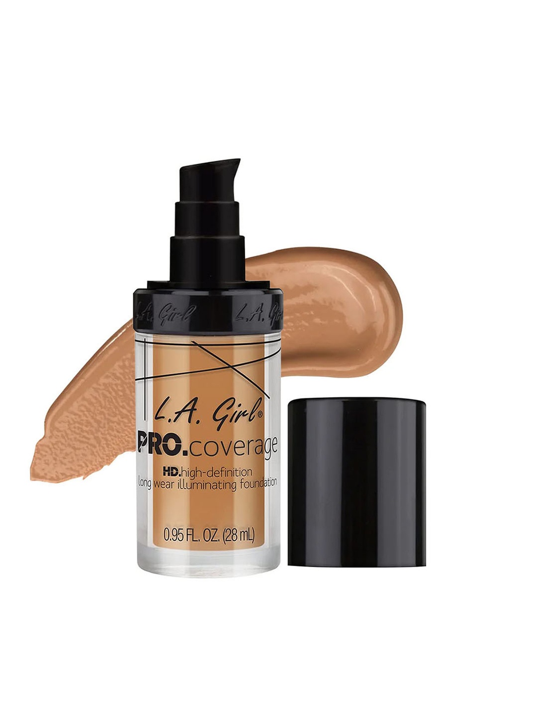 

L.A Girl Pro Coverage HD Long Wear Illuminating Foundation - Nude Beige GLM645