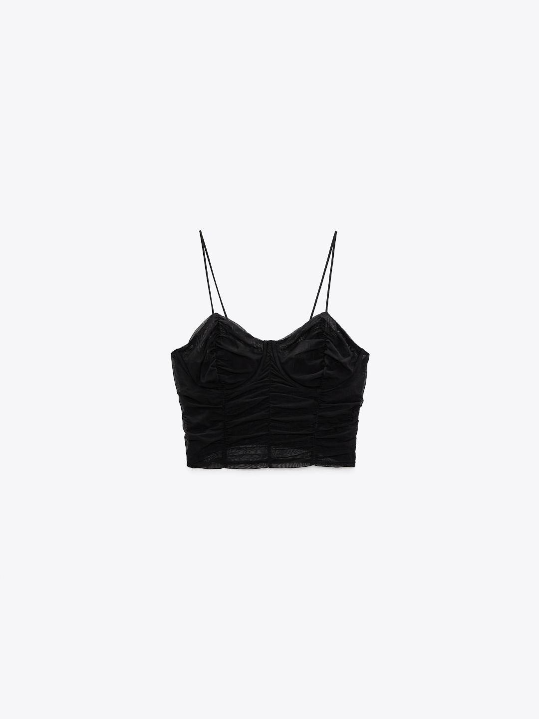 

ZARA Adults-Women Tops, Black