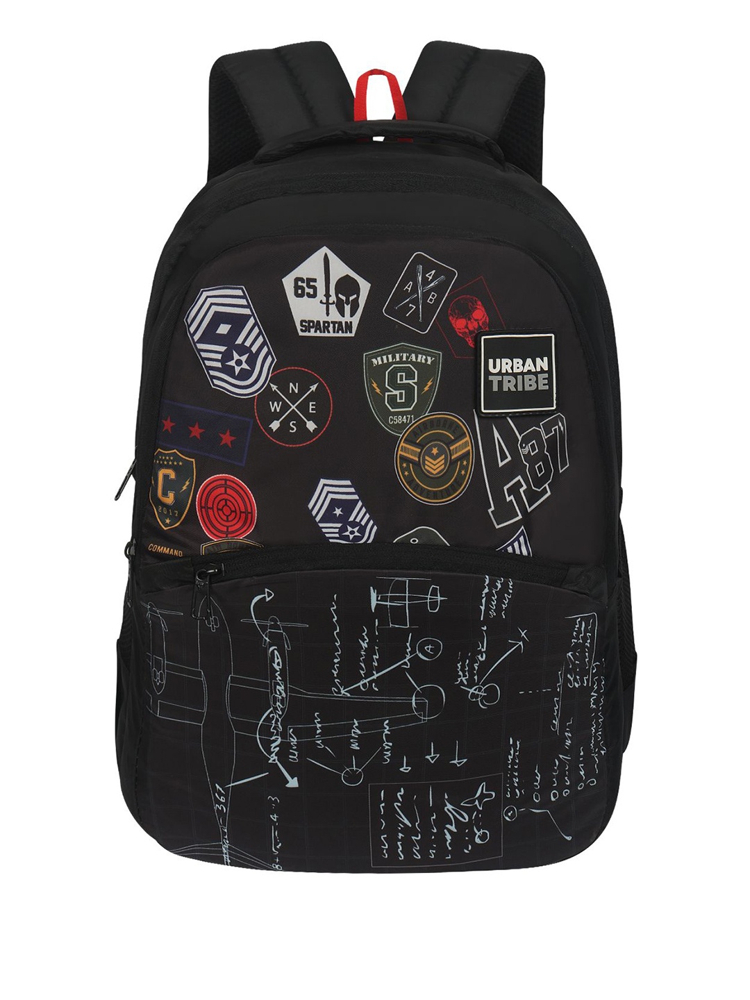 

URBAN TRIBE Unisex Backpack, Black