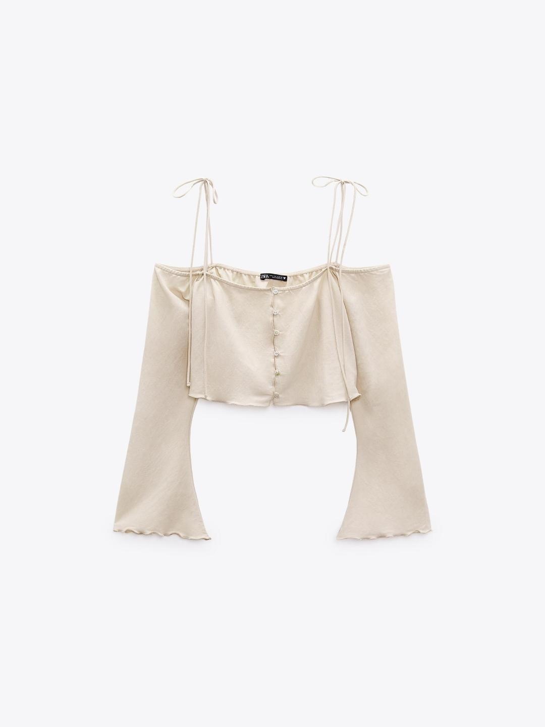 

ZARA Adults-Women Tops, Grey