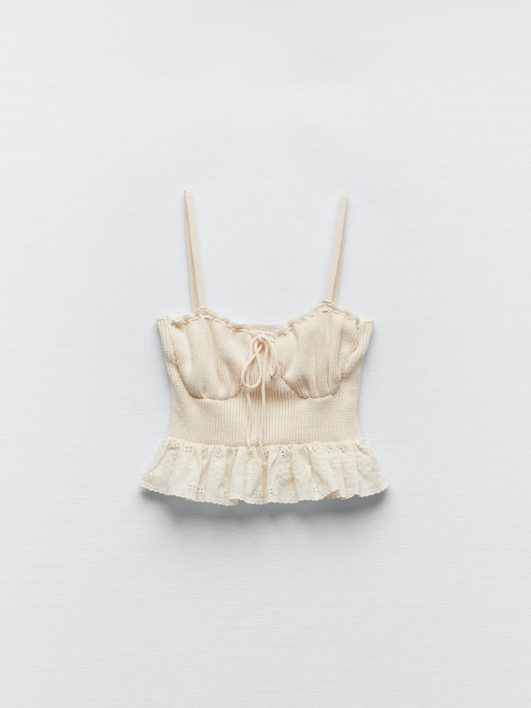 

ZARA Adults-Women Tops, Beige