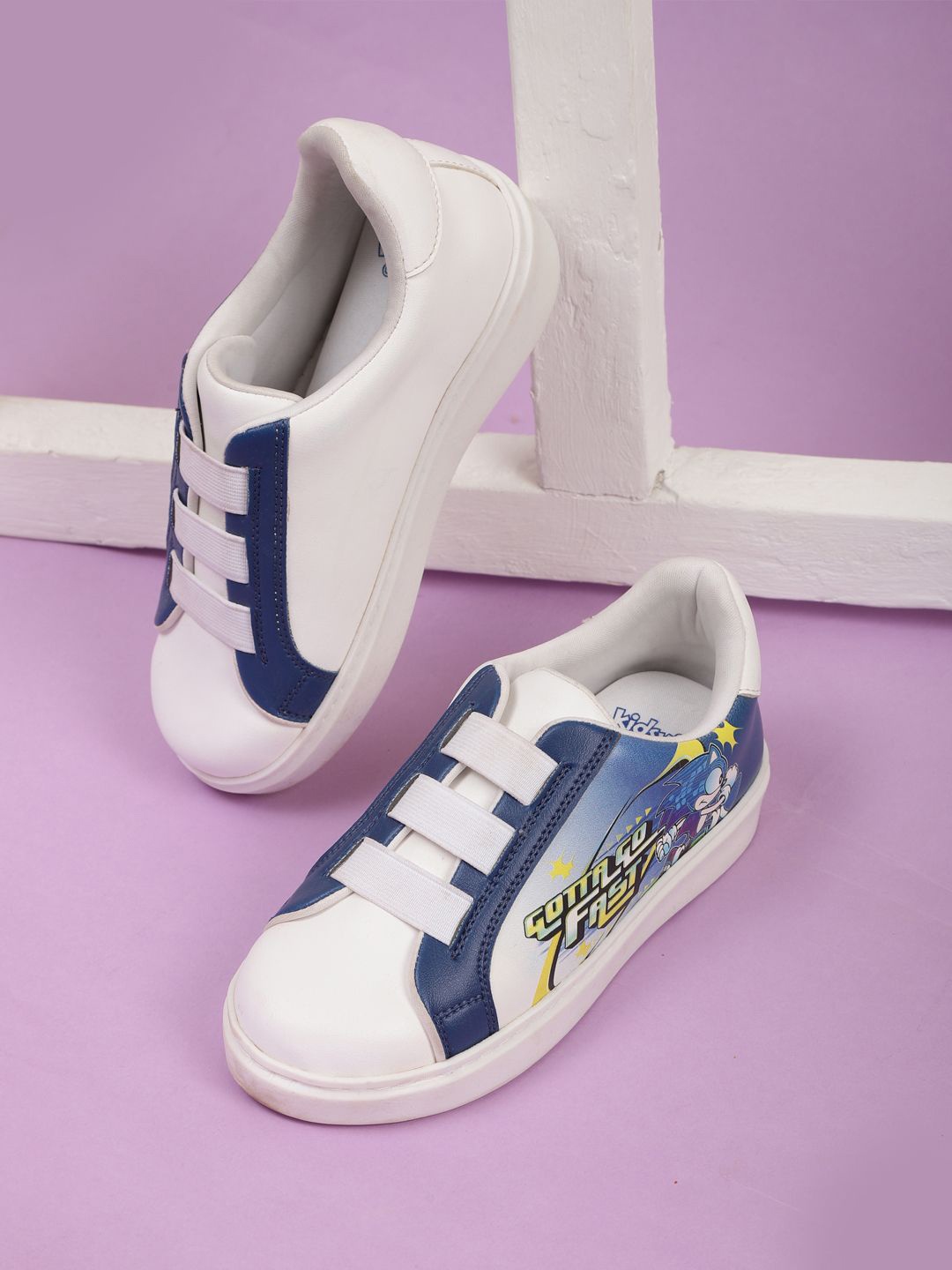 

Kids Ville Boys Sonic Printed Casual Sneakers, Blue