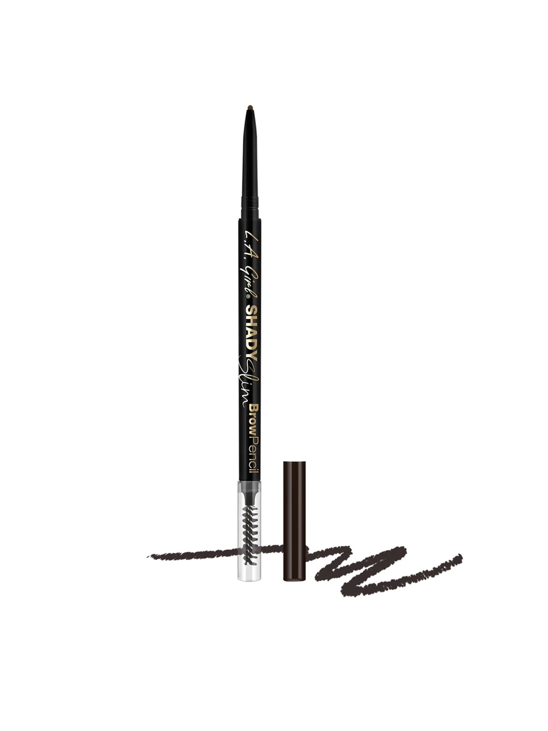 

L. A. Girl Blackest Brown Shady Slim Brow Pencil 0.08 g, Black