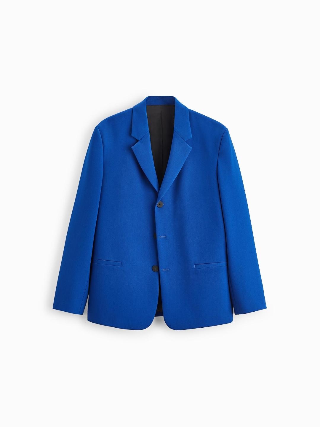 

ZARA Men Blue Blazers