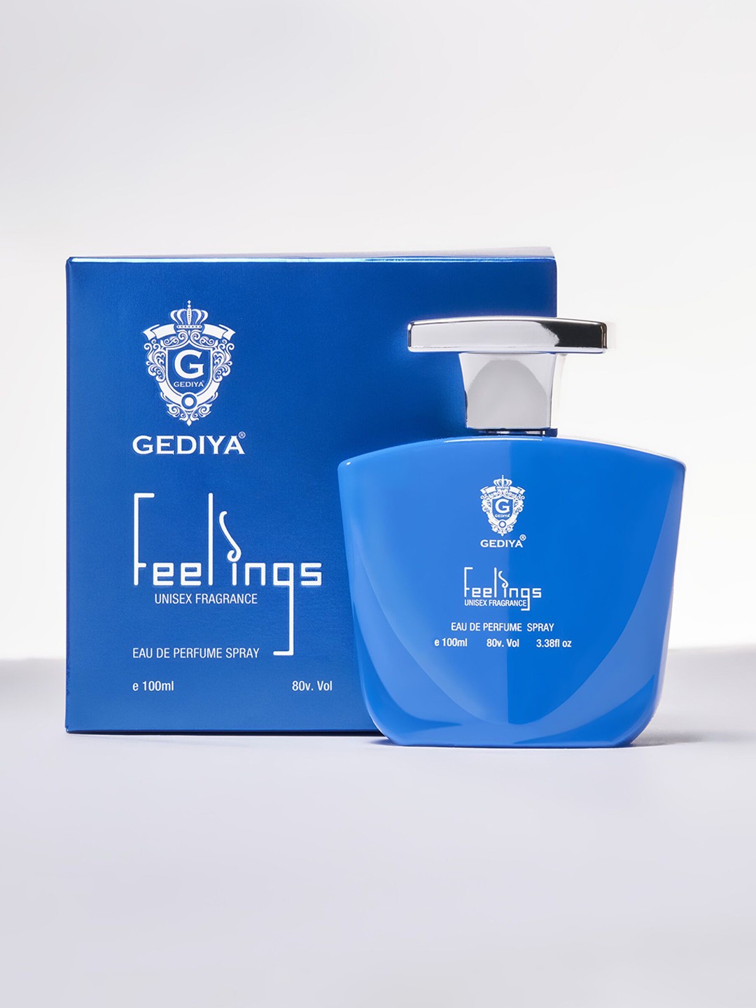 

GEDIYA Feelings Long Lasting Eau De Parfum - 100ml, Blue
