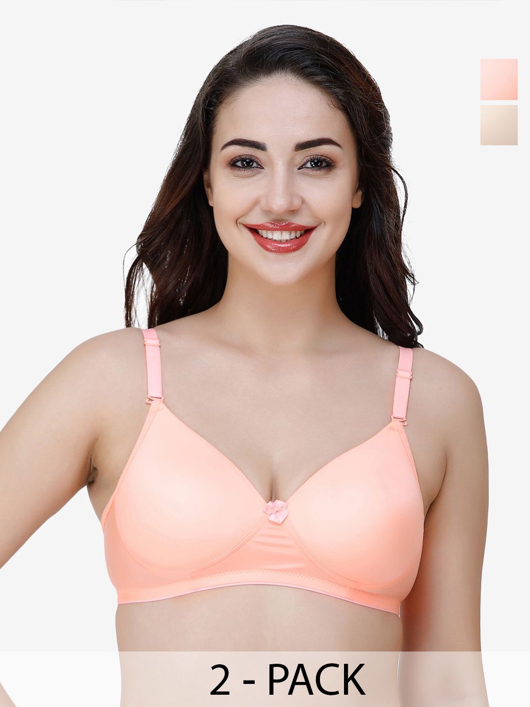 

College Girl Bra Full Coverage Lightly Padded, Beige