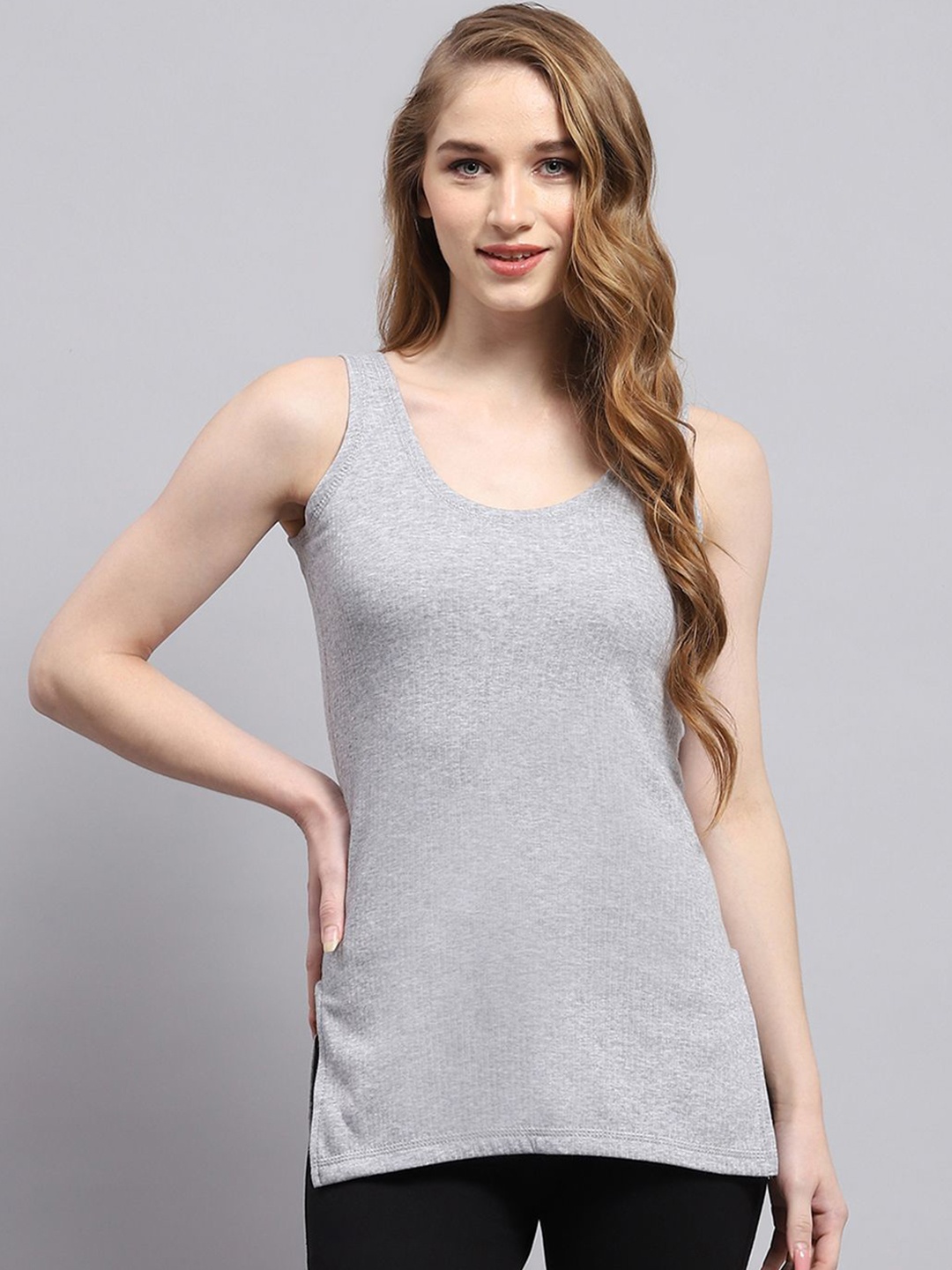

Monte Carlo Cotton Thermal Vest, Grey