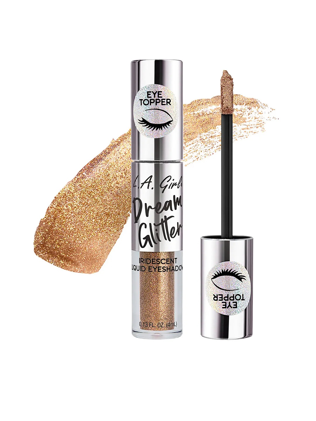 

L.A Girl Dream Glitter Iridescent Liquid Eyeshadow 4 ml - Golden Rays, Gold