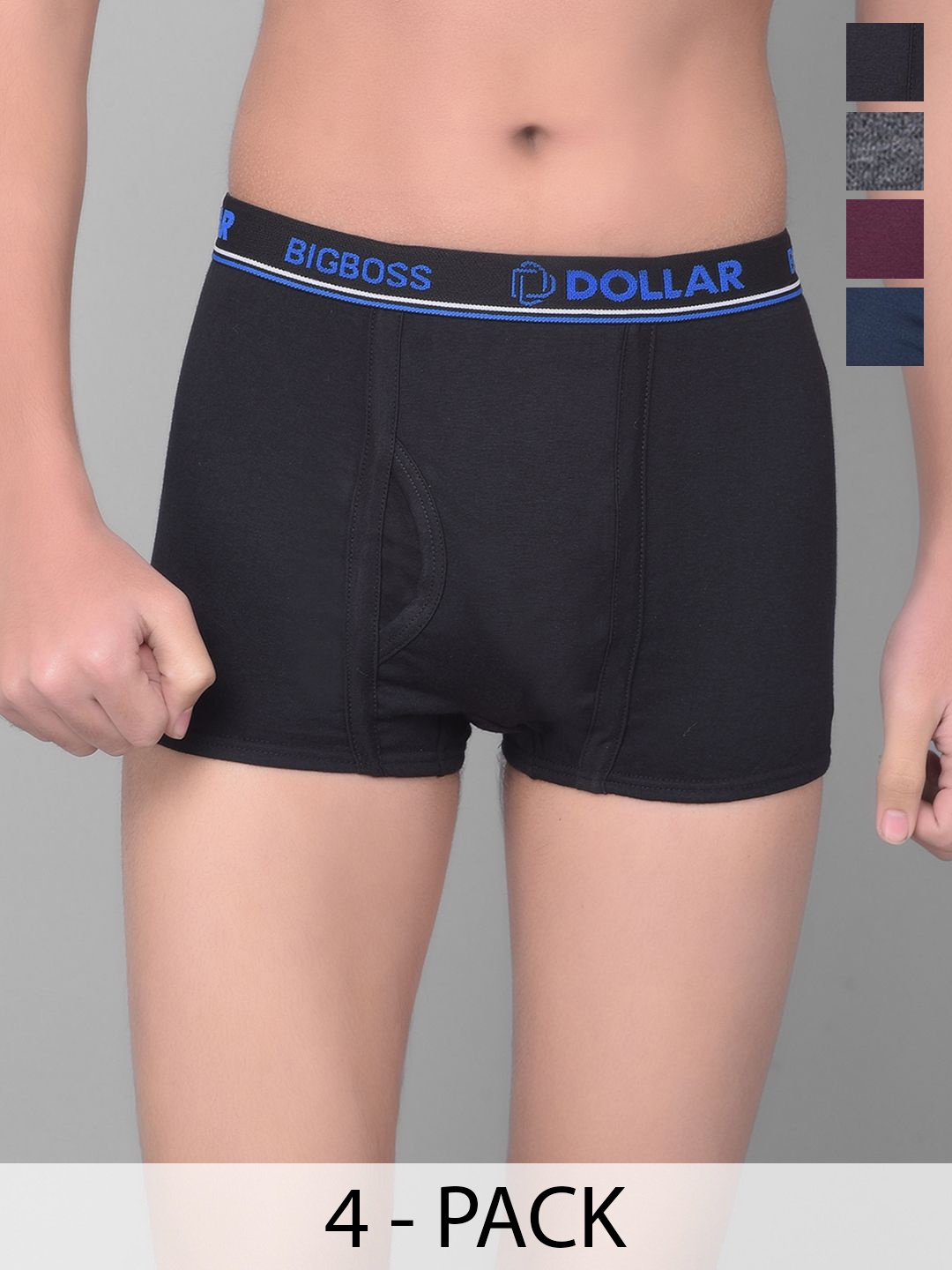 

Dollar Bigboss Boys Pack Of 4 Assorted Trunk MBKTR-01-MINI-PO4-CO3