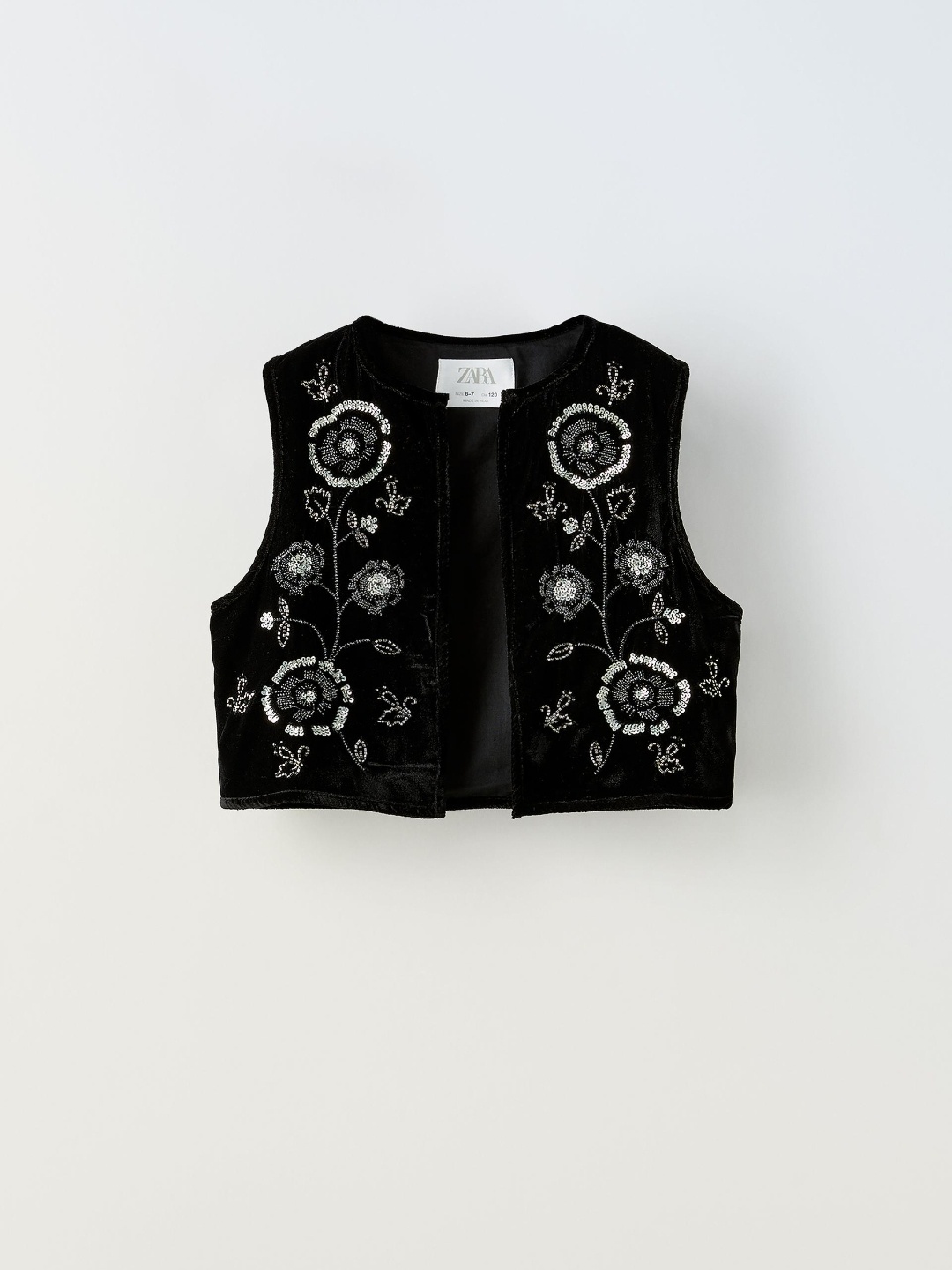 

ZARA Girls Black Waistcoat