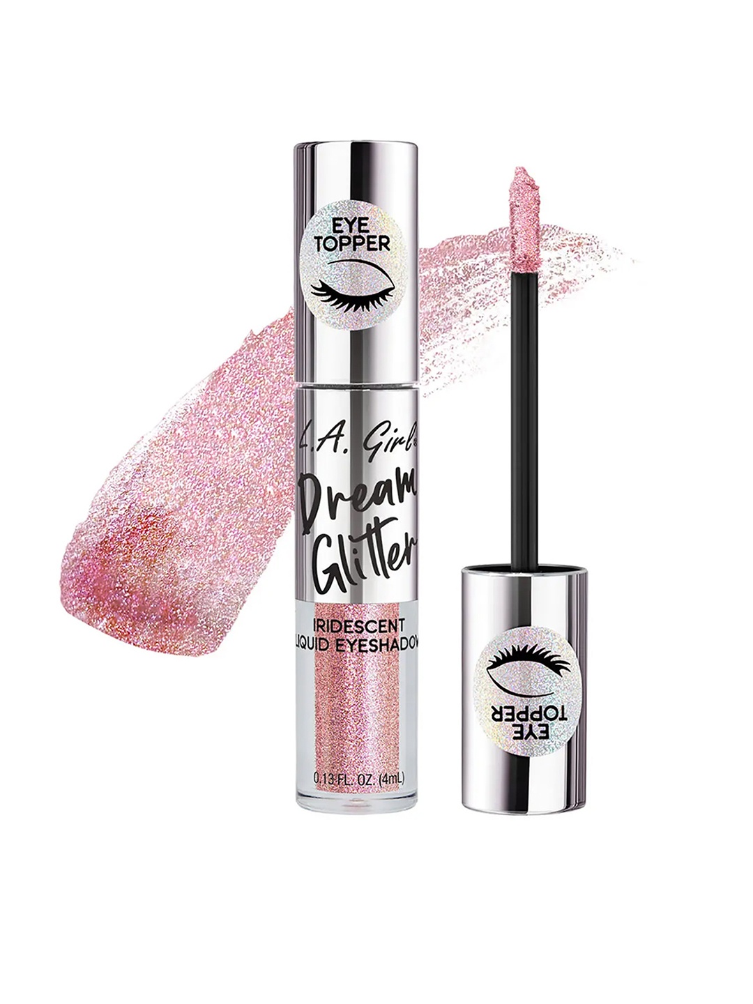 

L.A Girl Dream Glitter Iridescent Liquid Eyeshadow 4 ml - Sugar High, Pink