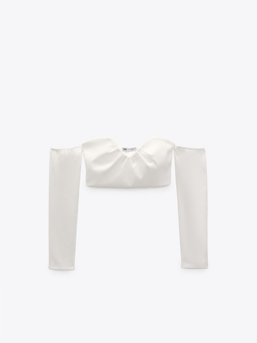 

ZARA Adults-Women Tops, White