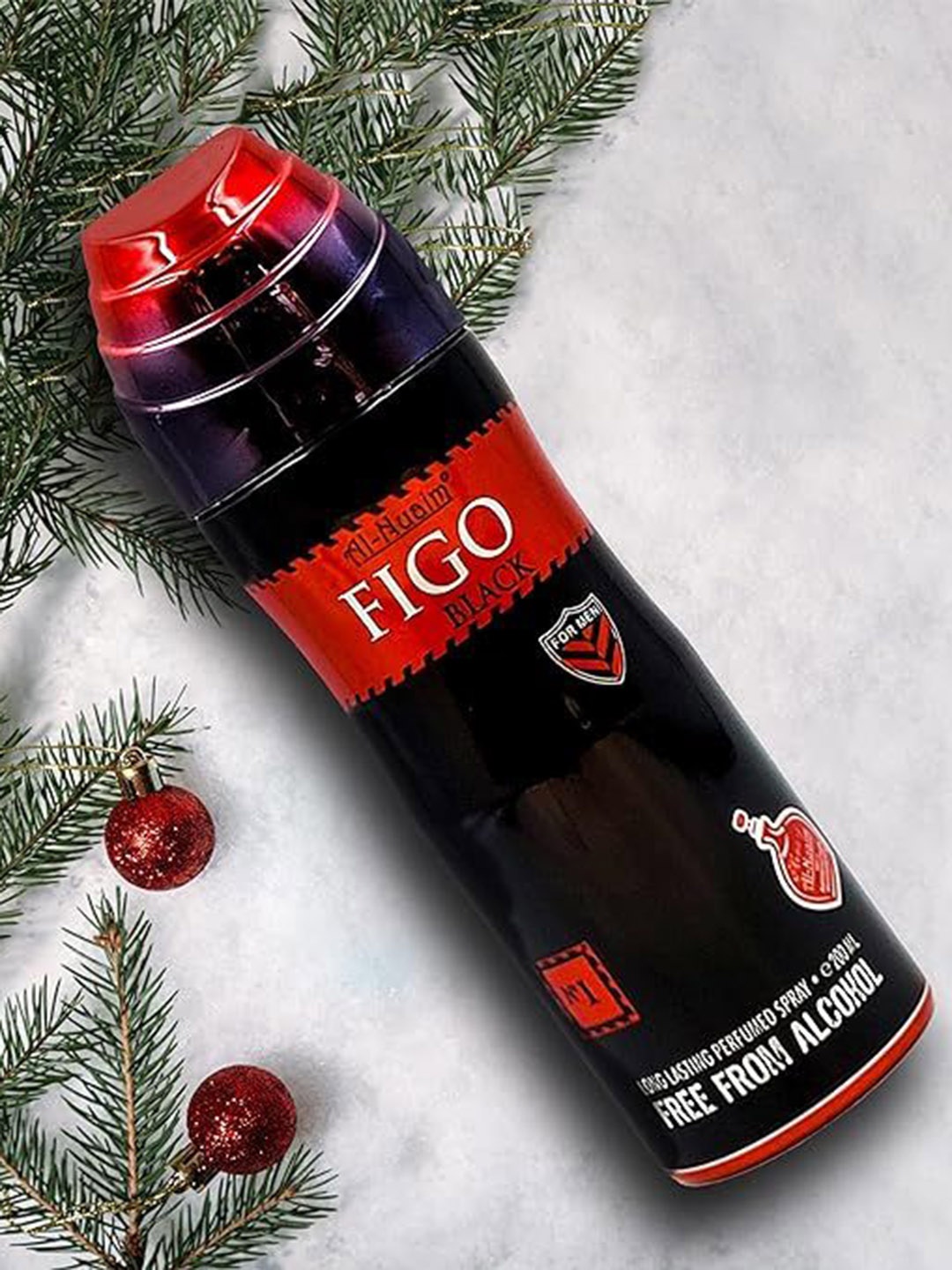 

Al-Nuaim Figo Black Alcohol Free Deodorant - 200 ml