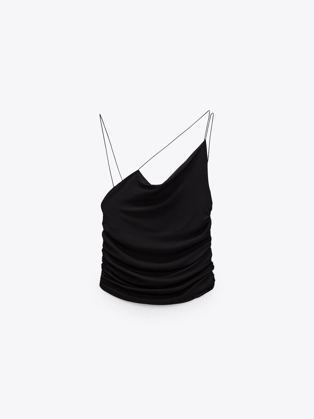 

ZARA Adults-Women Tops, Black