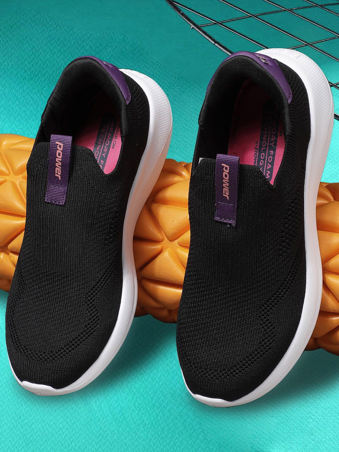 

Power Women Slip-On Sneakers, Black