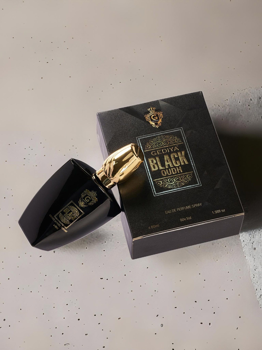 

GEDIYA Black Oudh Long Lasting Eau De Parfum - 60ml