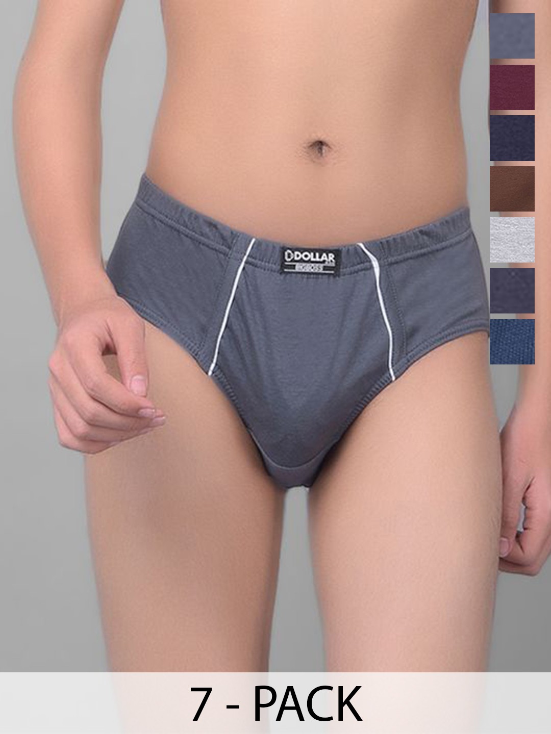 

Dollar Bigboss Boys Pack Of 10 Mid-Rise Assorted Briefs MBKBR-03-MDSUE-PO10