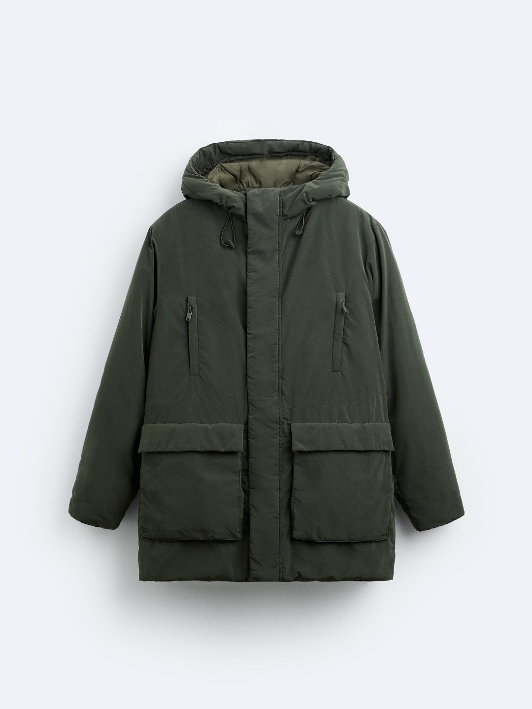 

ZARA Men Khaki Coats