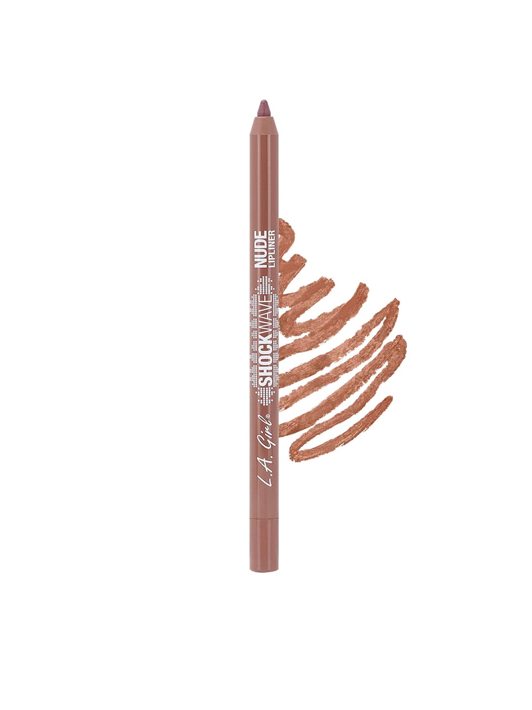 

L.A Girl Shockwave Nude Water-Resistant Lip Liner 1.2 g - Coquette, Brown