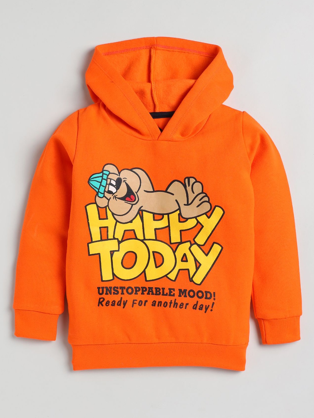 

YK Boys Winter Hooded Sweatshirt, Orange