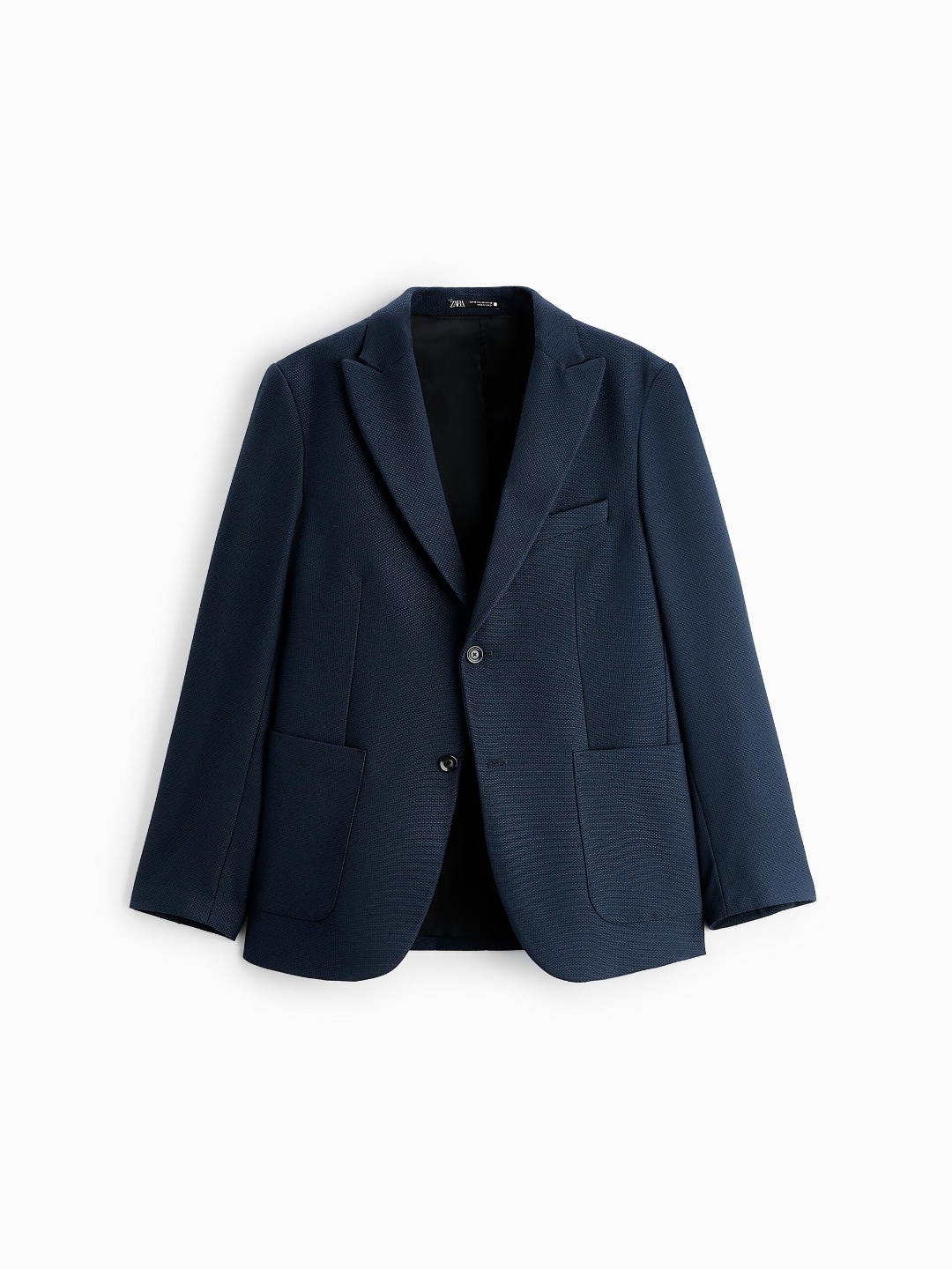 

ZARA Men Blue Blazers