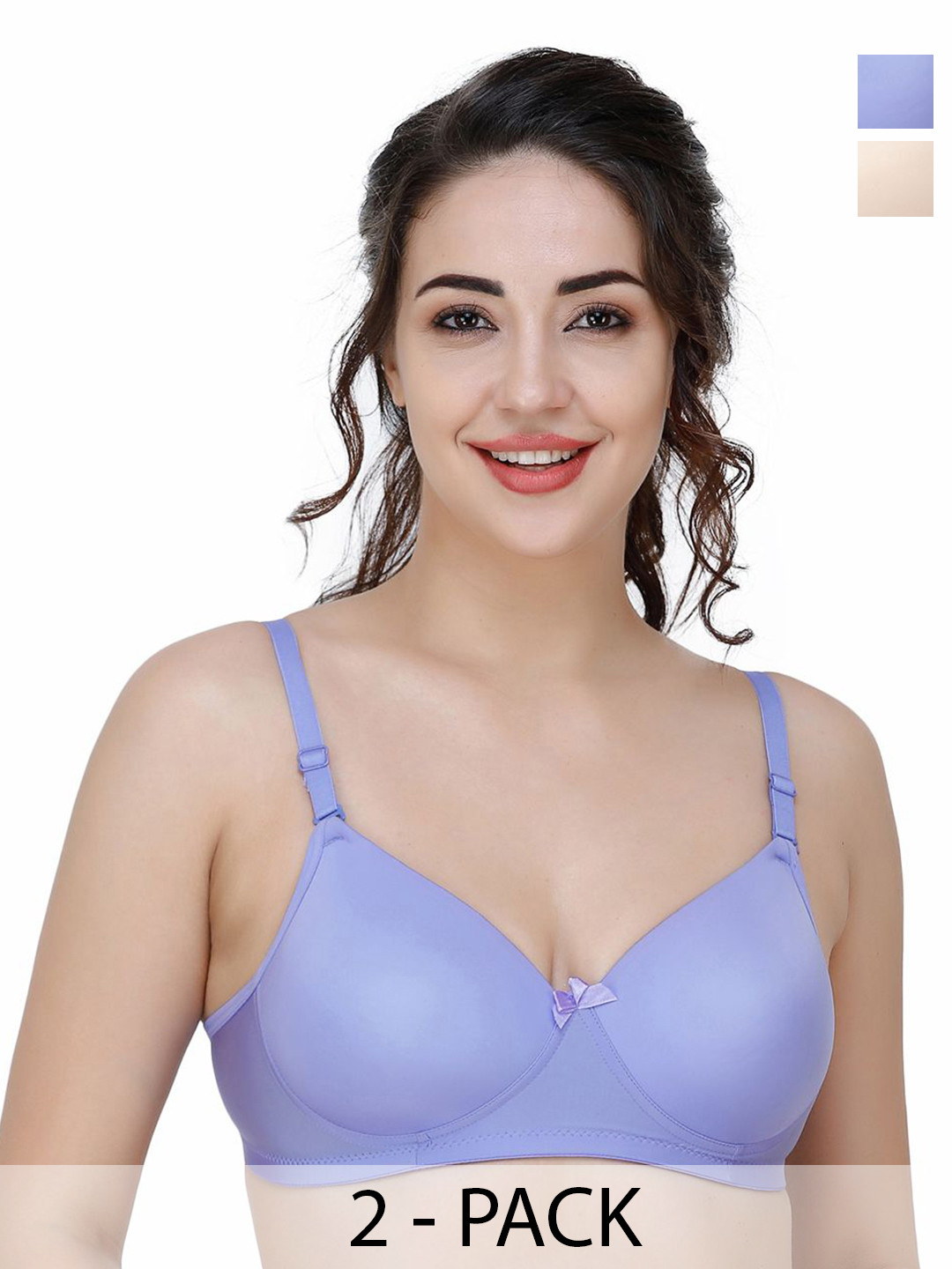 

College Girl Bra Full Coverage Lightly Padded, Blue