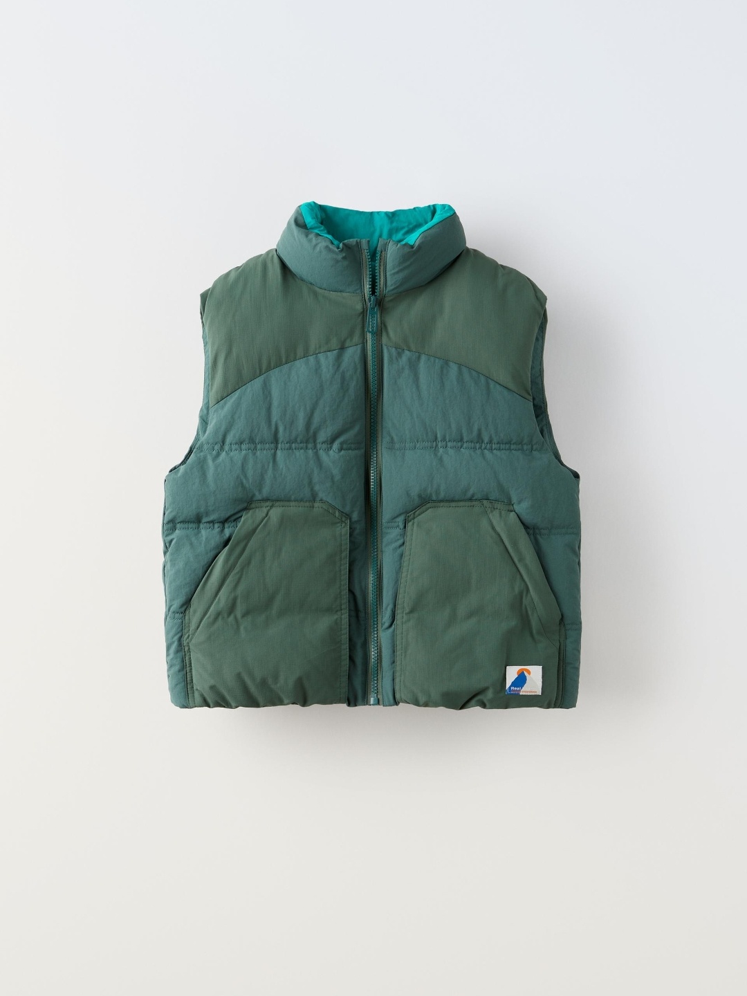

ZARA Boys Blue Waistcoat