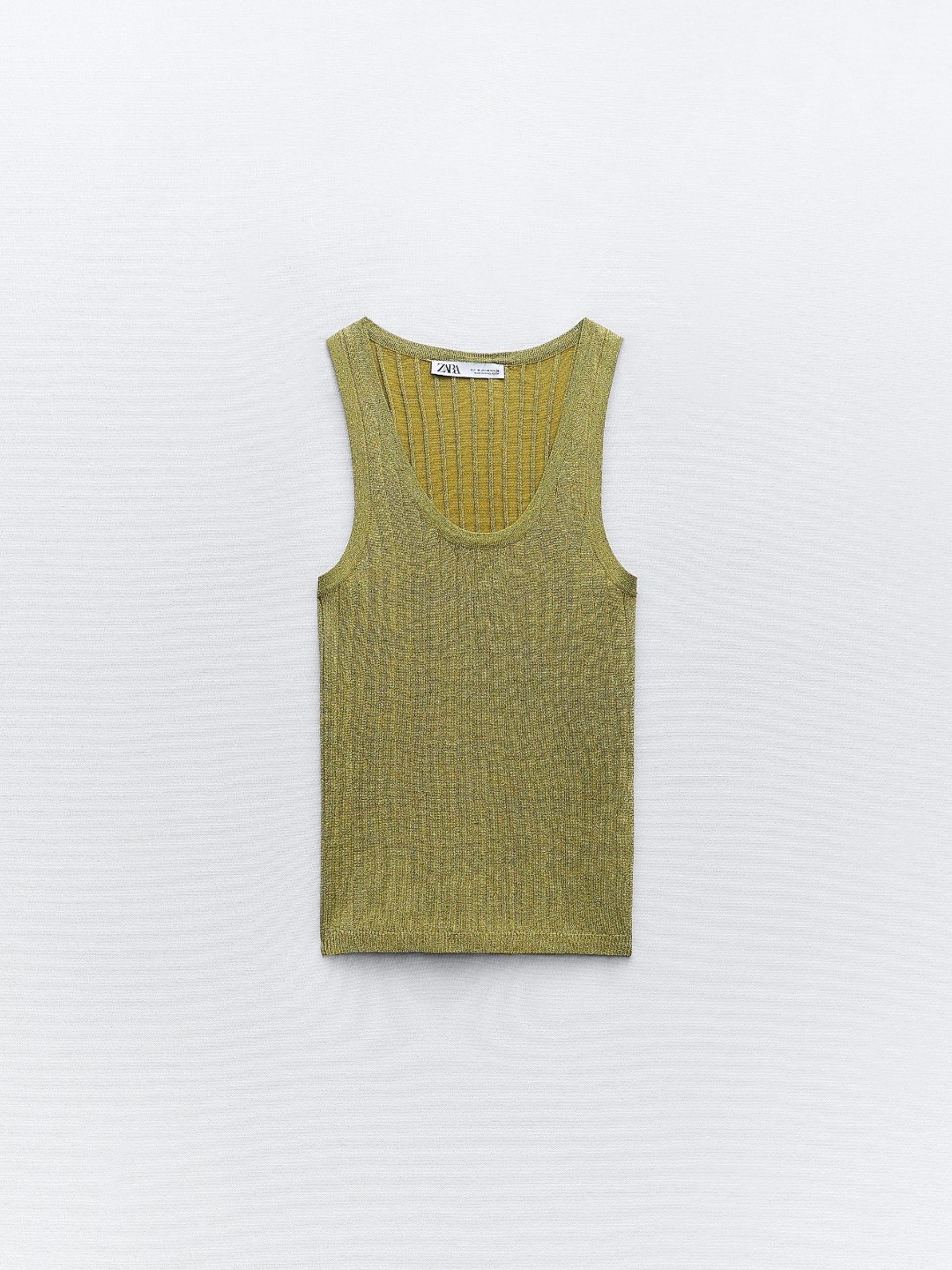 

ZARA Adults-Women Tops, Olive