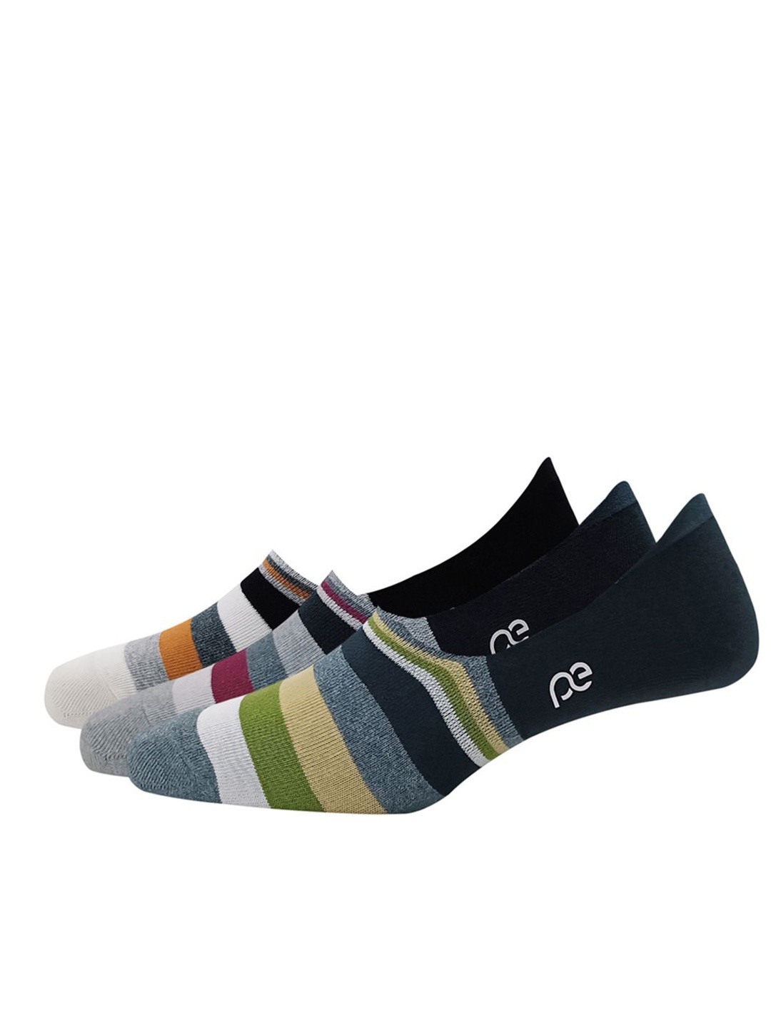 

Peter England Men Pack Of 3 Shoe -Liner Socks, White
