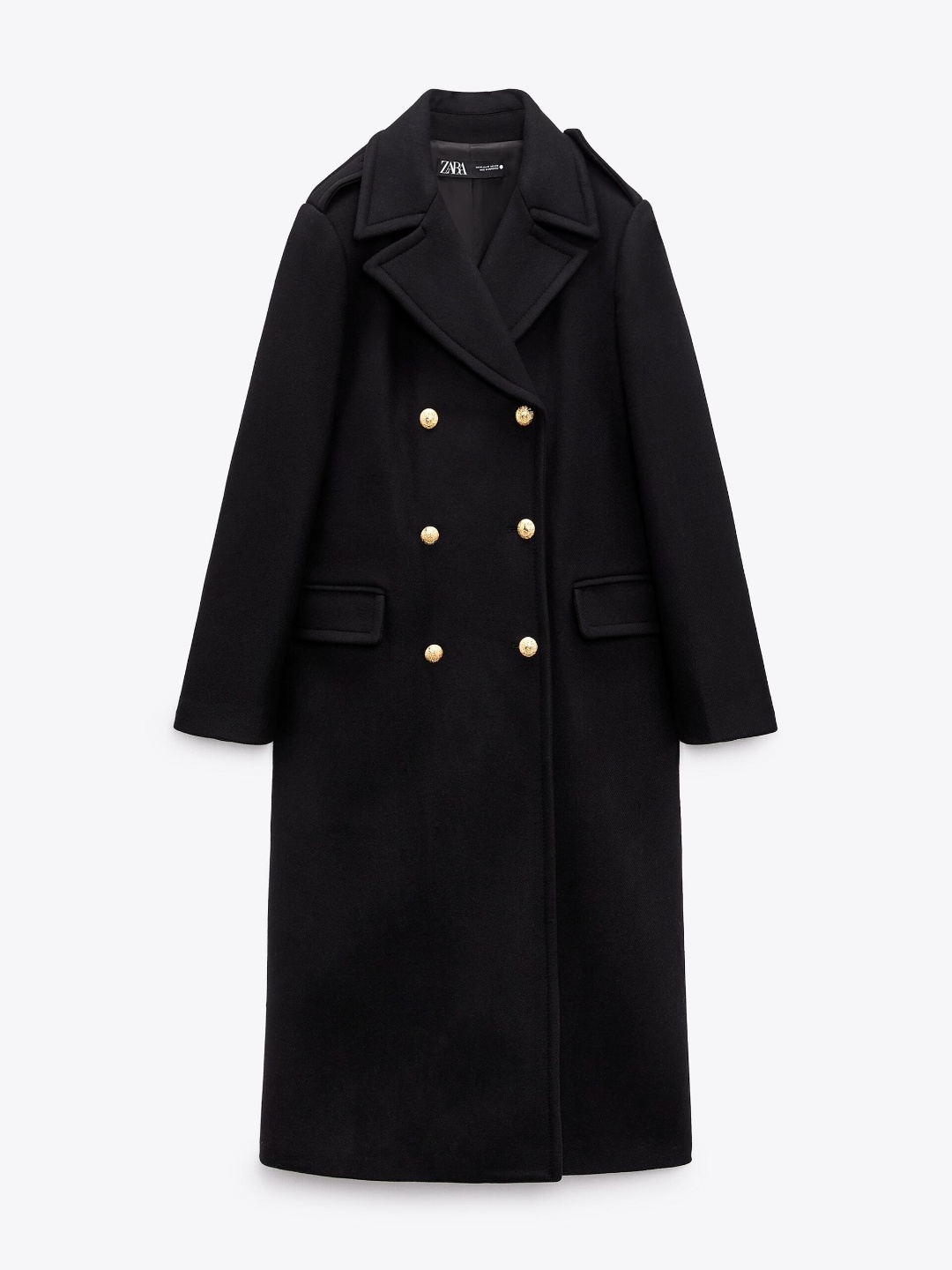 

ZARA Women Black Coats