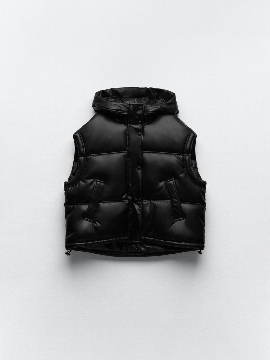 

ZARA Women Black Waistcoat