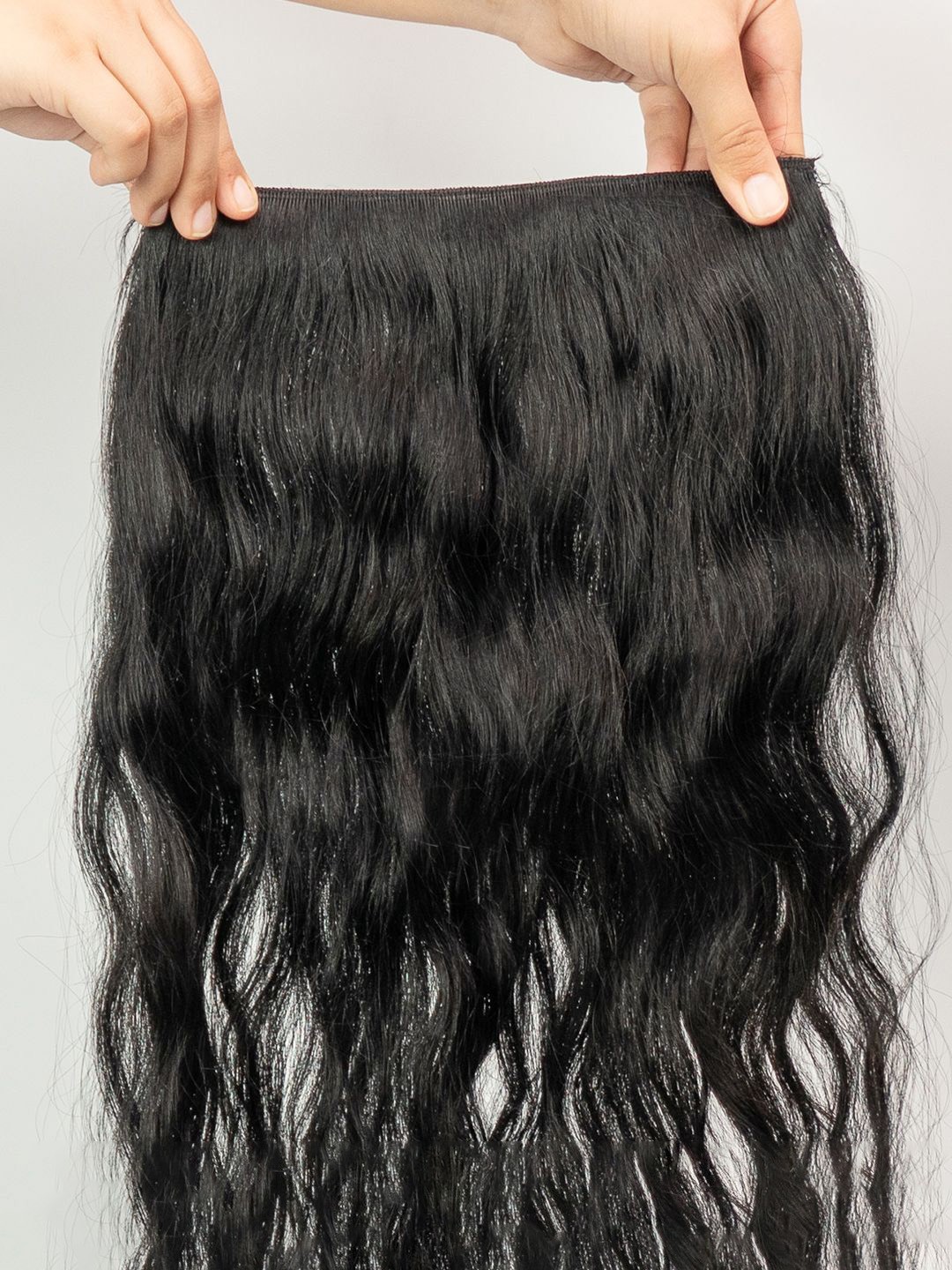 

GEMERIA HAIR Clip In Volumizer Hair Extension 14Inch - Natural Black Brown