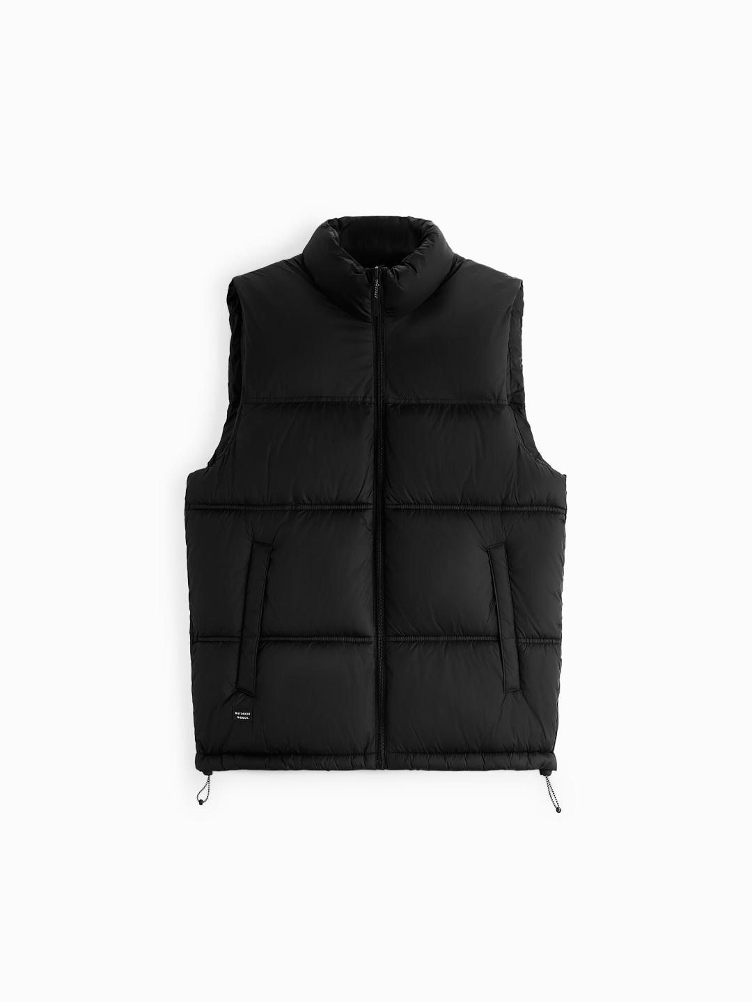 

ZARA Men Black Waistcoat