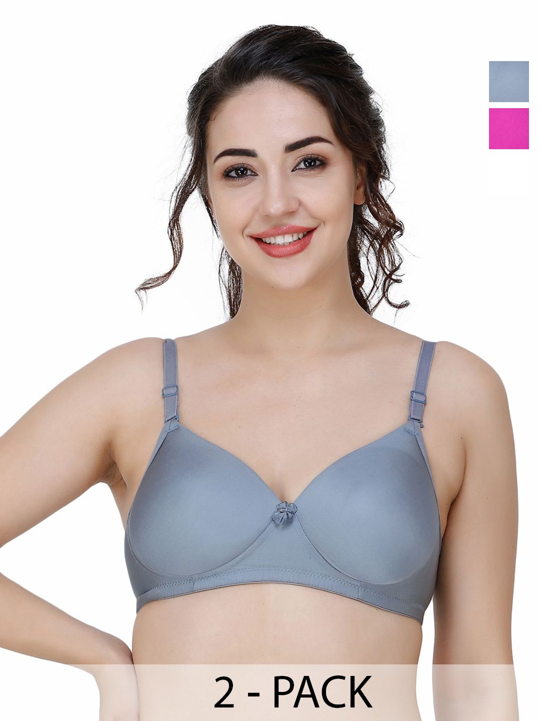 

College Girl Bra Full Coverage Lightly Padded, Purple