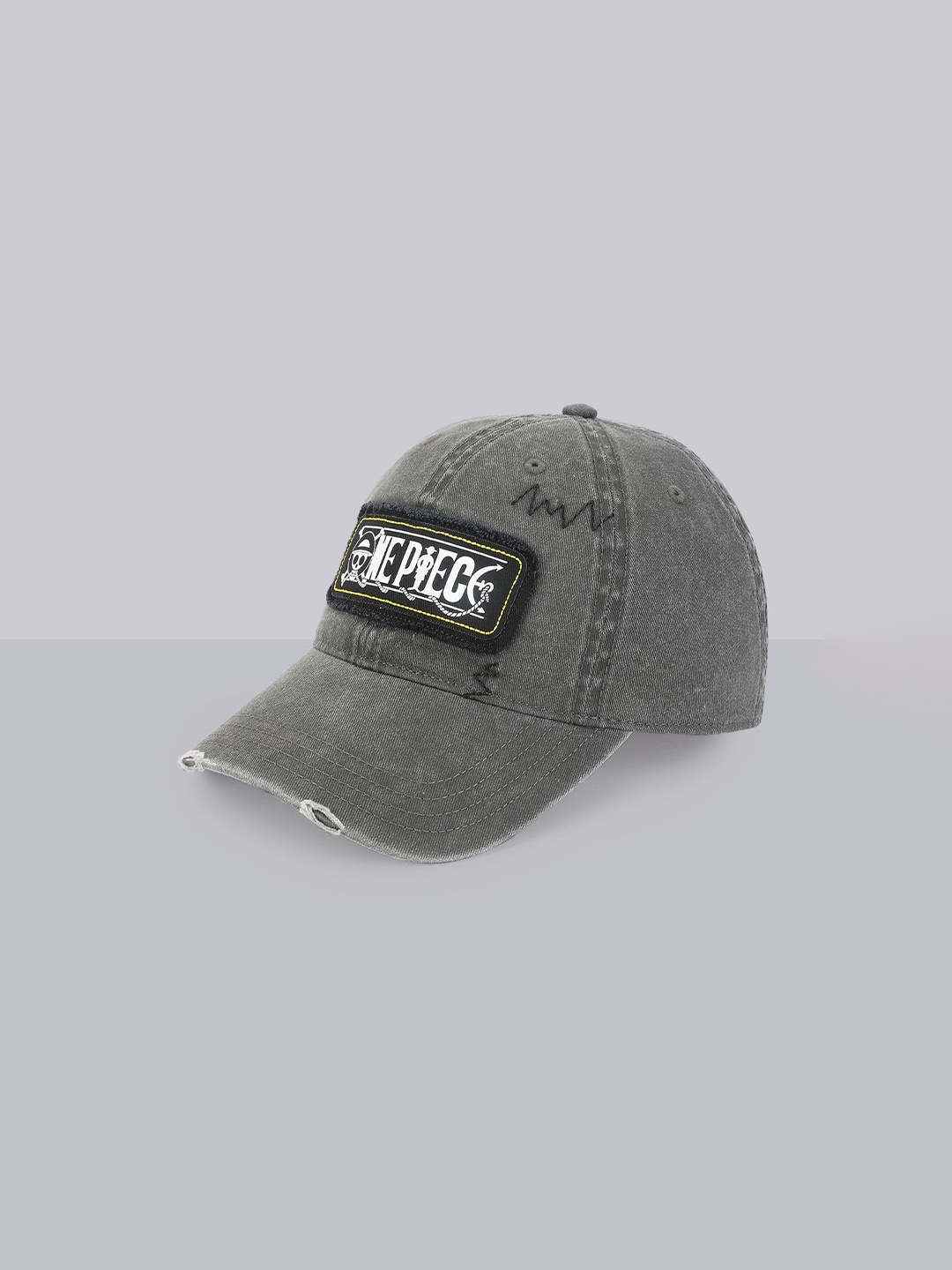 

Free Authority Men One Piece Printed Cap, Grey