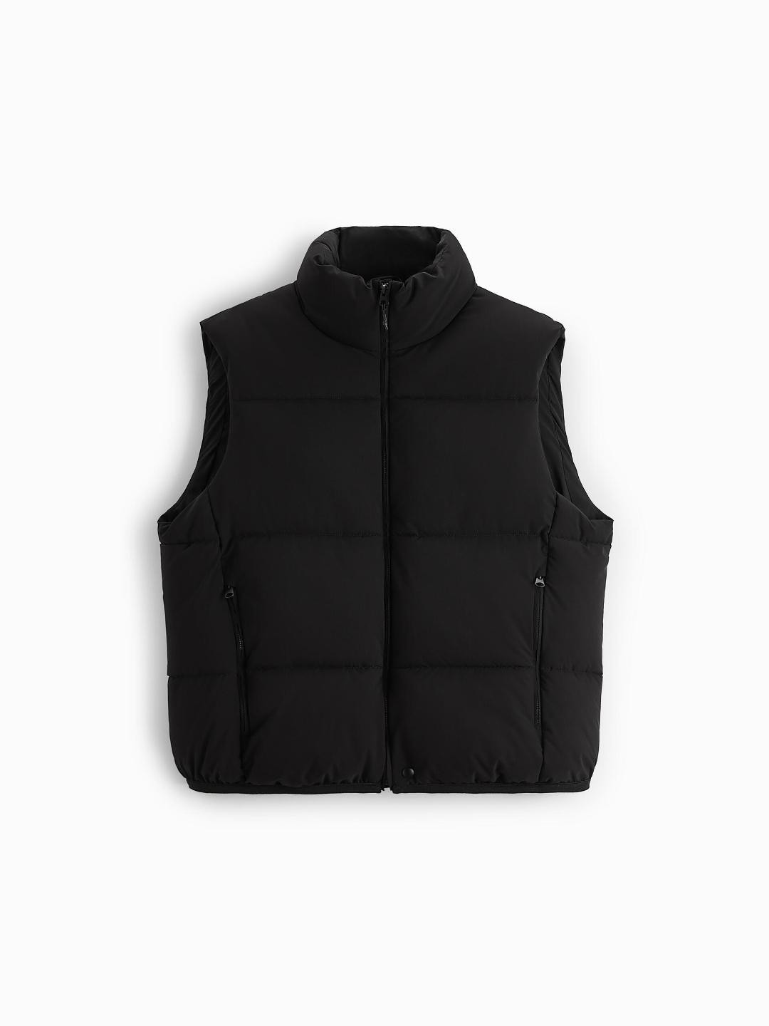 

ZARA Men Black Waistcoat