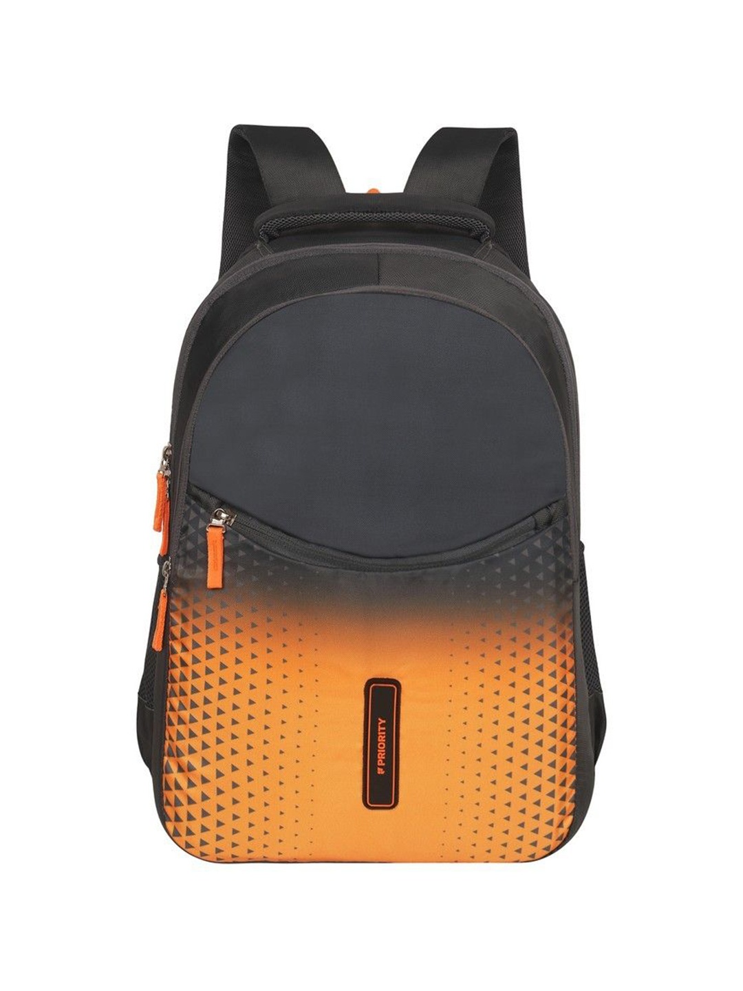 

Priority Unisex Non-Padded Printed Backpack, Grey