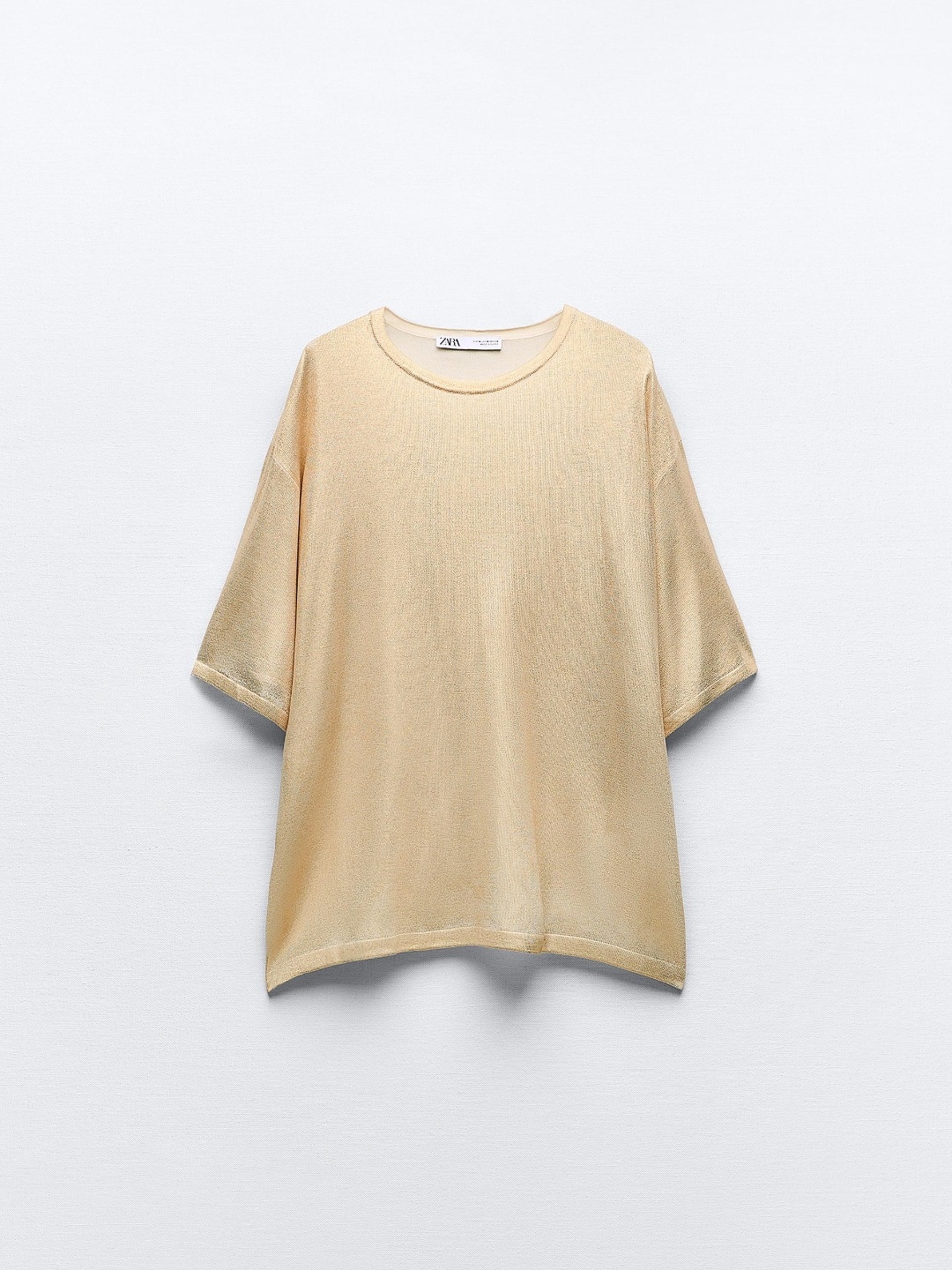 

ZARA Adults-Women Tops, Gold