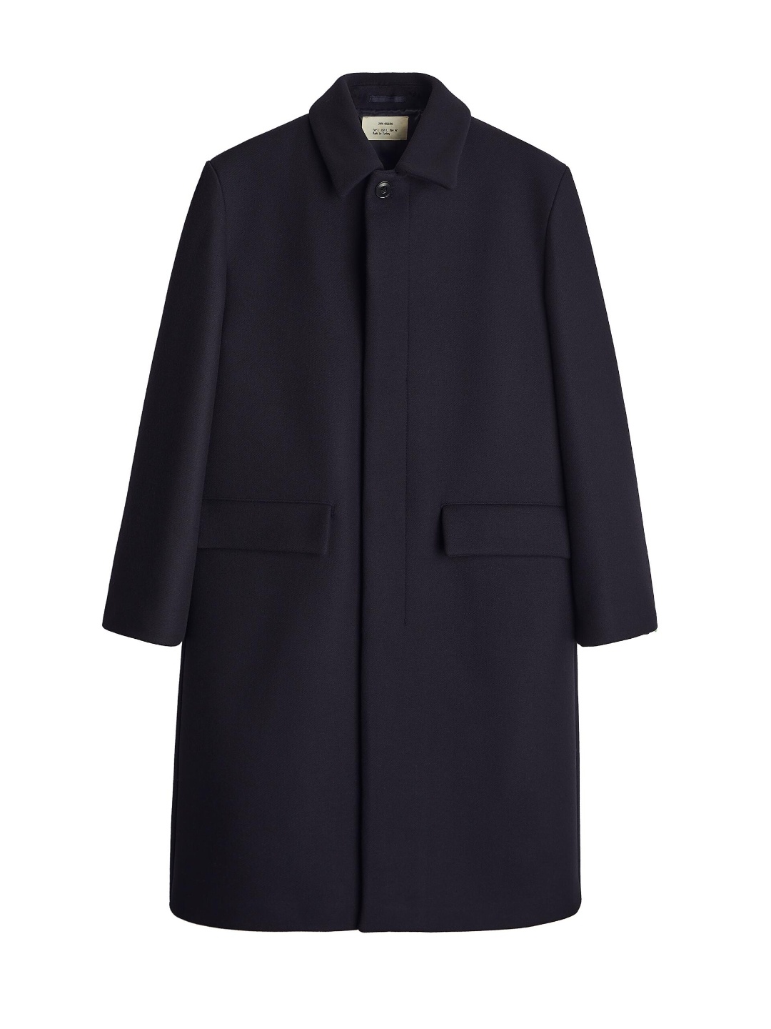 

ZARA Men Navy Blue Coats