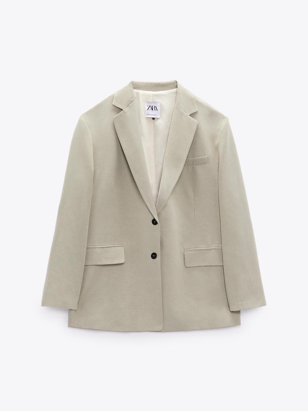 

ZARA Women Taupe Blazers