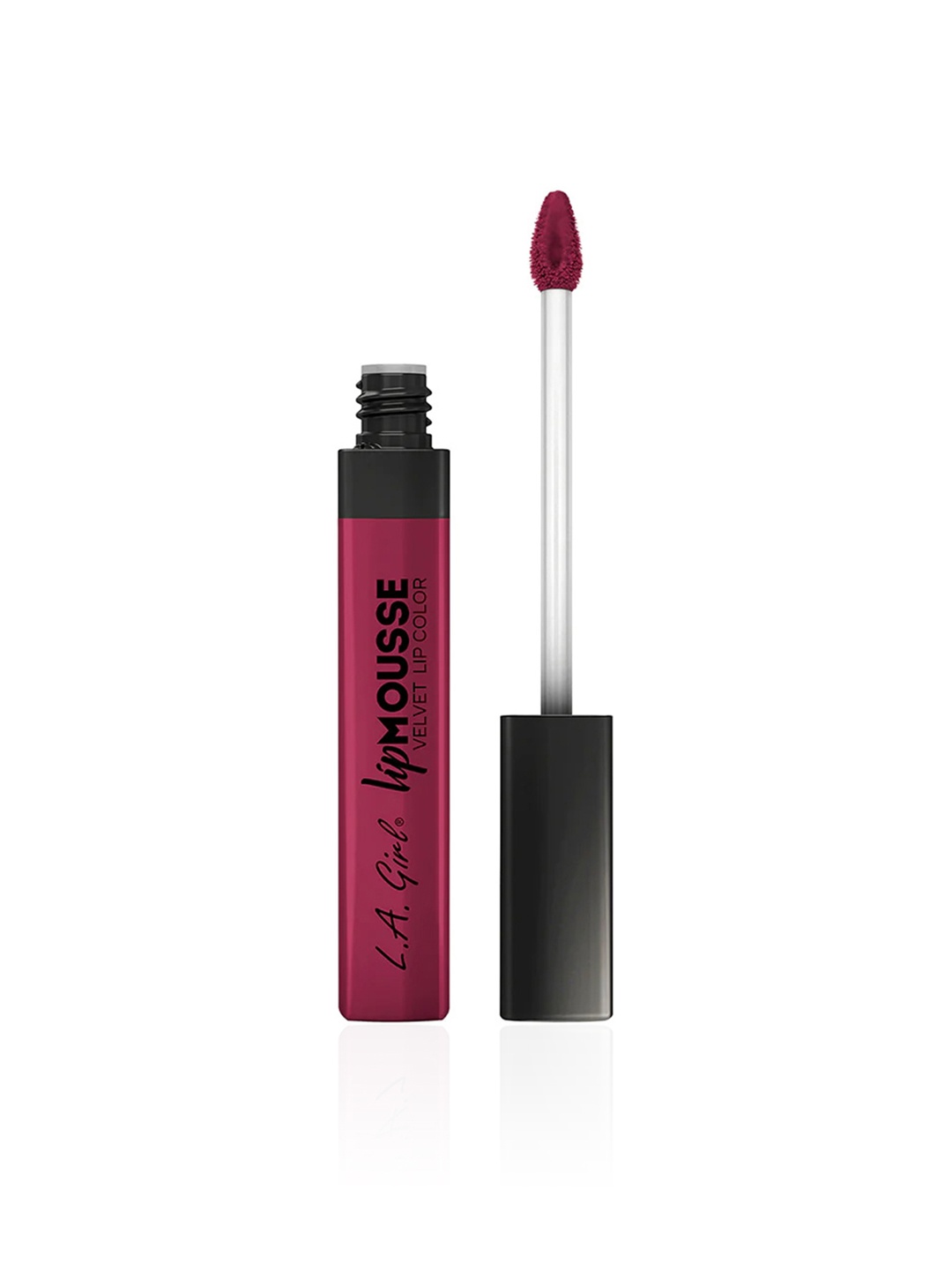 

L.A Girl Non-Sticky Lip Mousse Velvet Lip Color with Vitamin E 6 ml - Stunning, Magenta