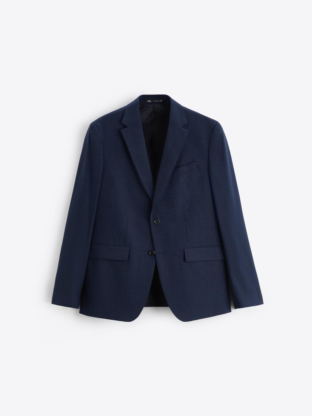 

ZARA Men Blue Blazers