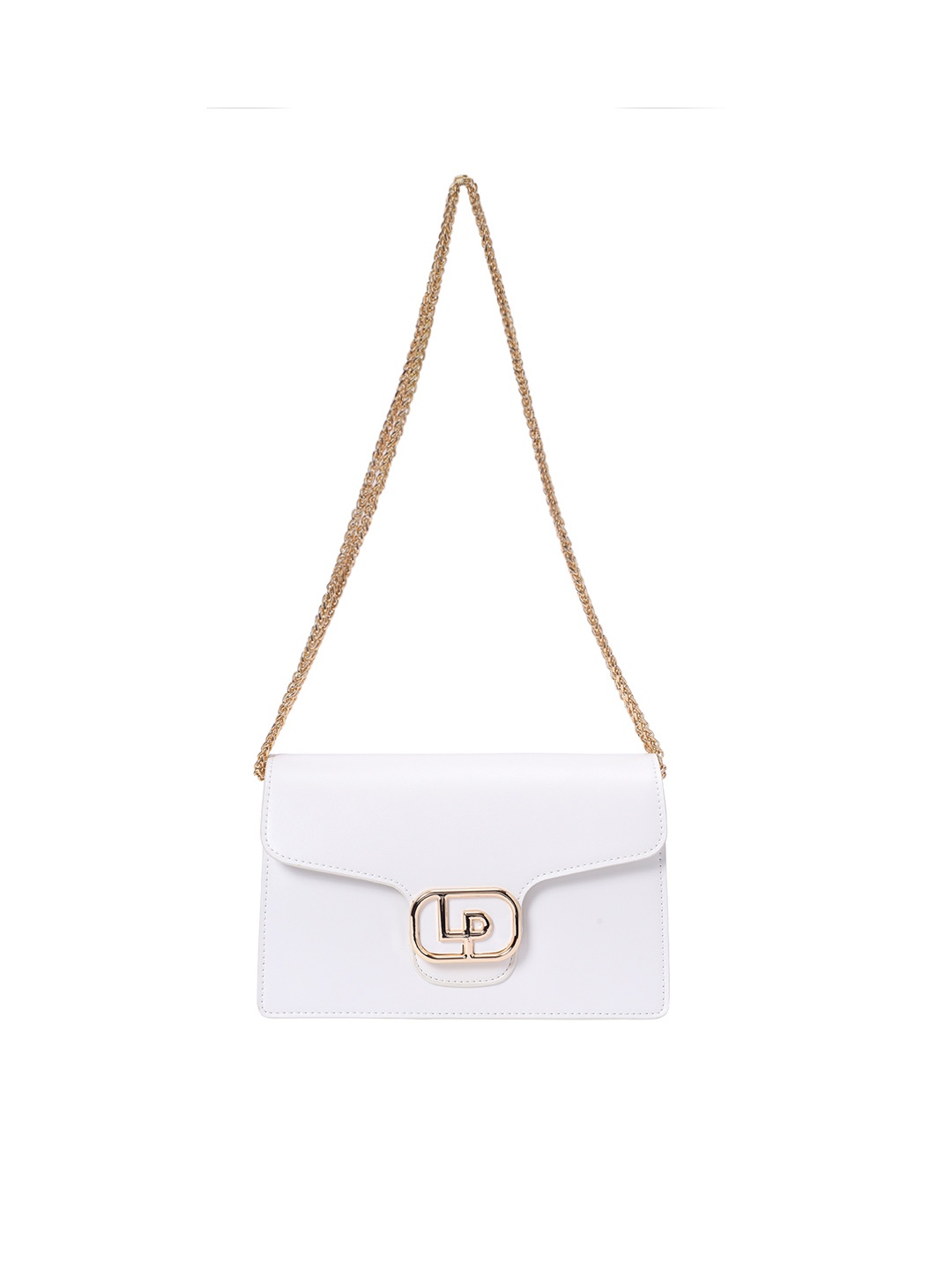 

Lino Perros Structured Shoulder Bag, White