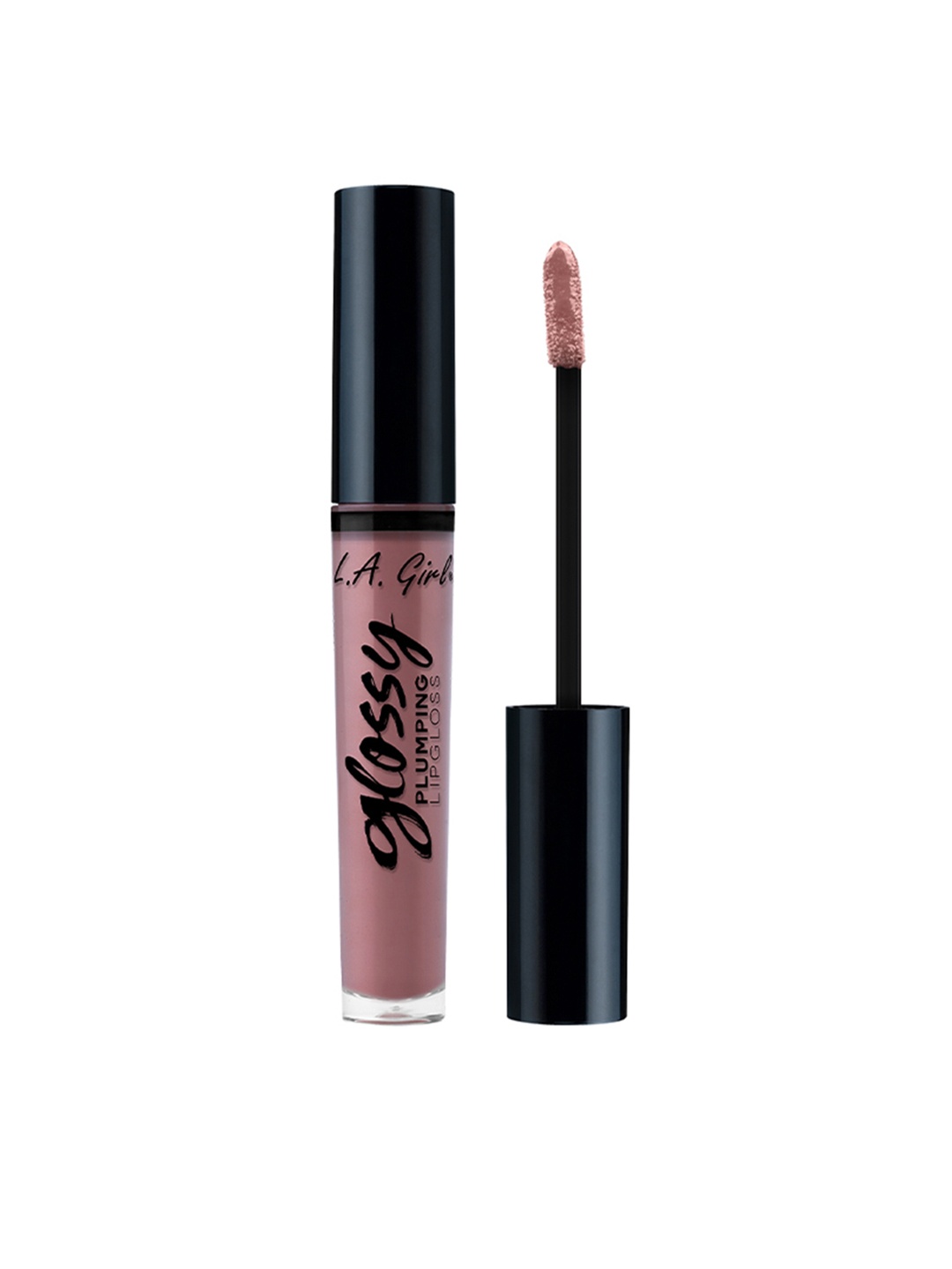 

L.A Girl Glossy Plumping Lip Gloss with Vitamin E 5 ml - Plush, Nude