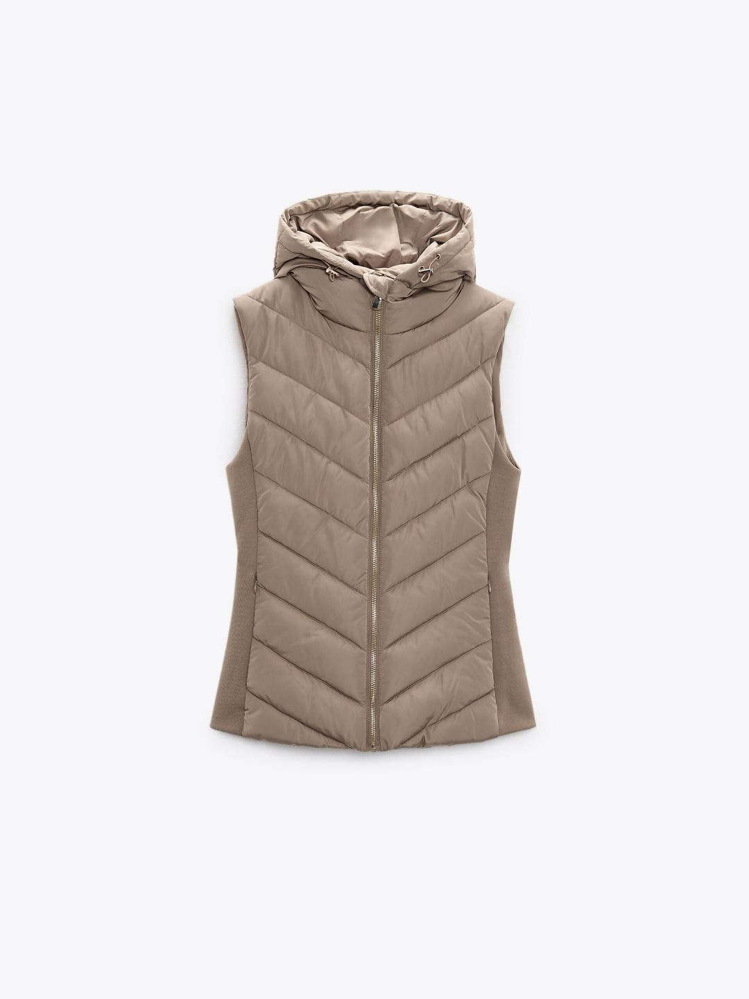 

ZARA Women Brown Waistcoat