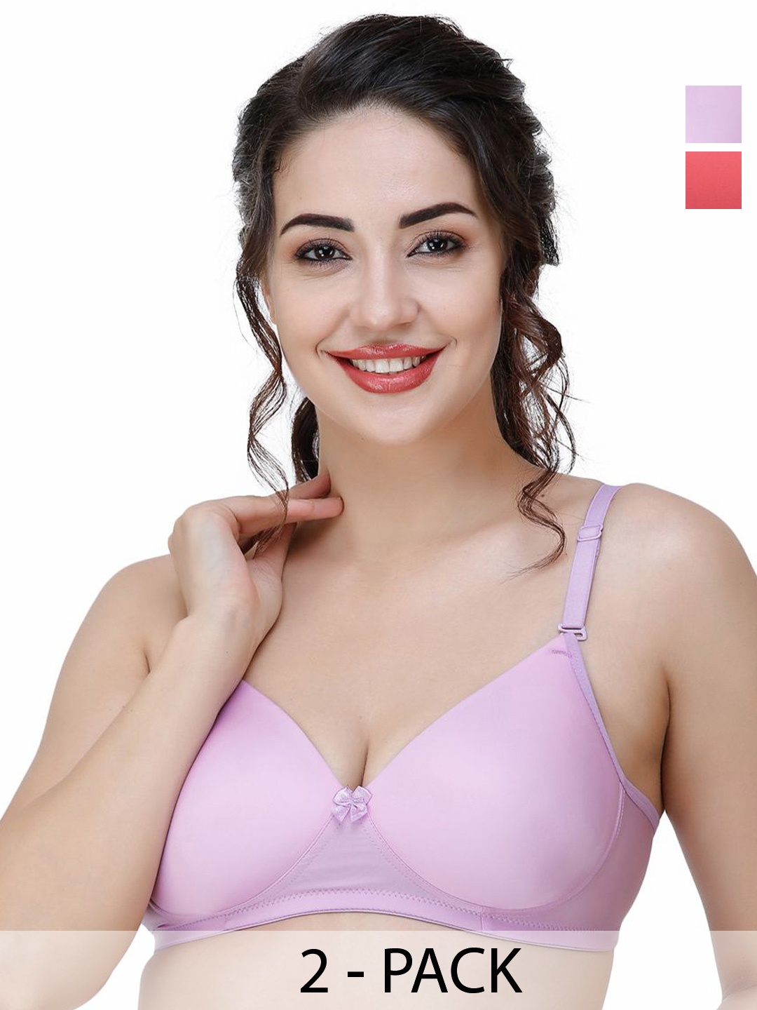 

College Girl Bra Full Coverage Lightly Padded, Purple