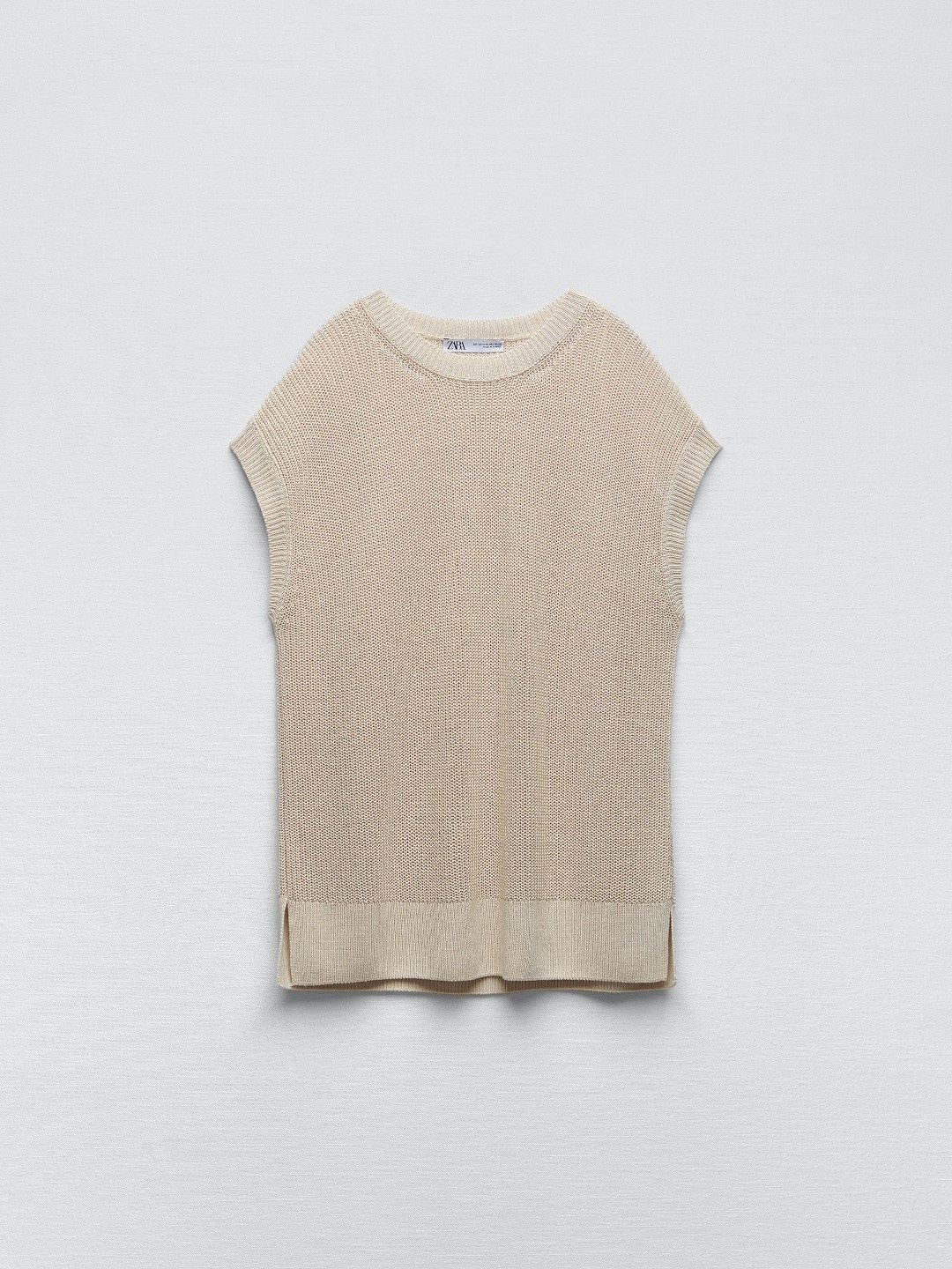 

ZARA Women Beige Waistcoat